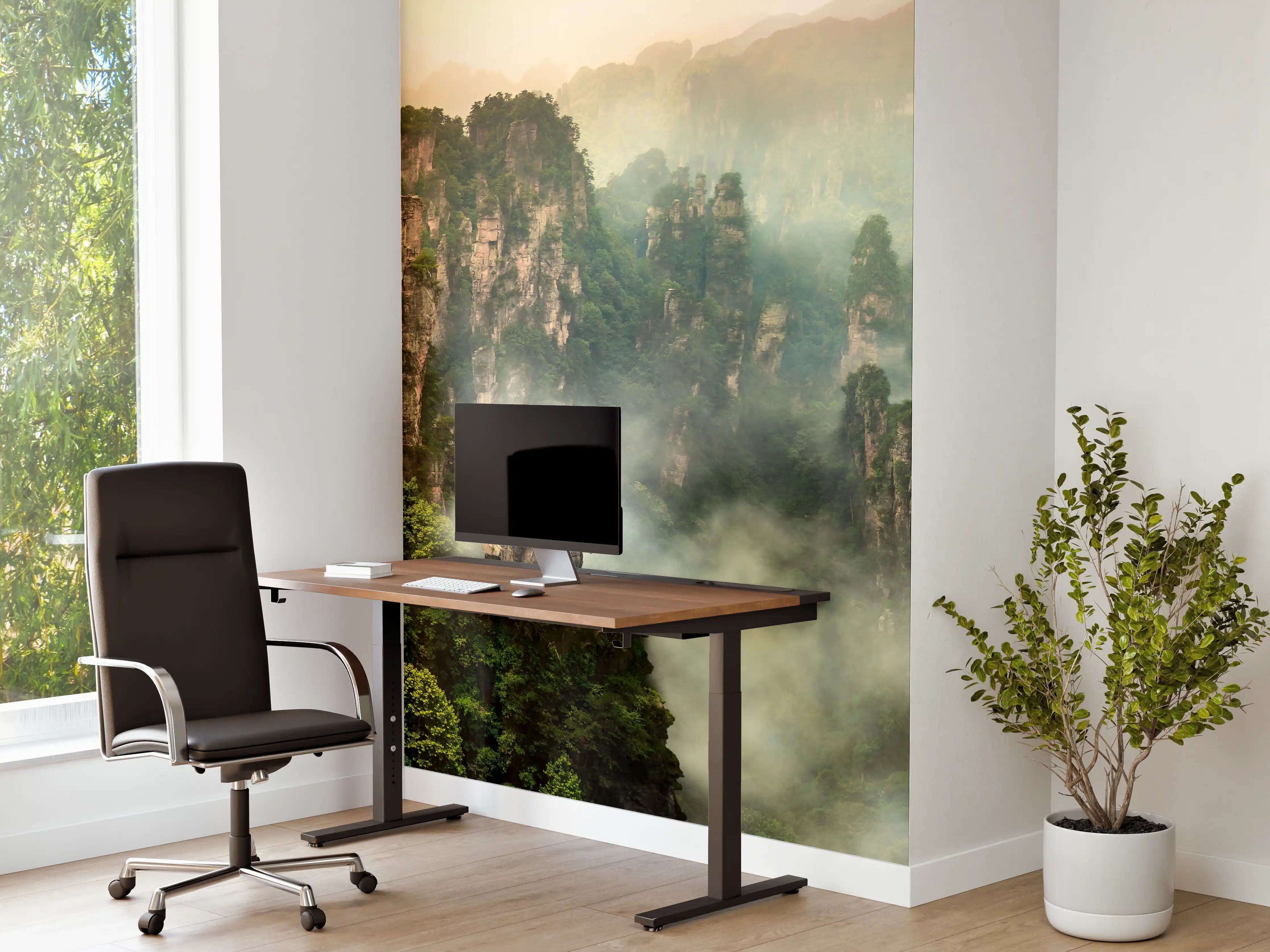 Büro Wandgestaltung - Atemberaubende Landschaft in China
