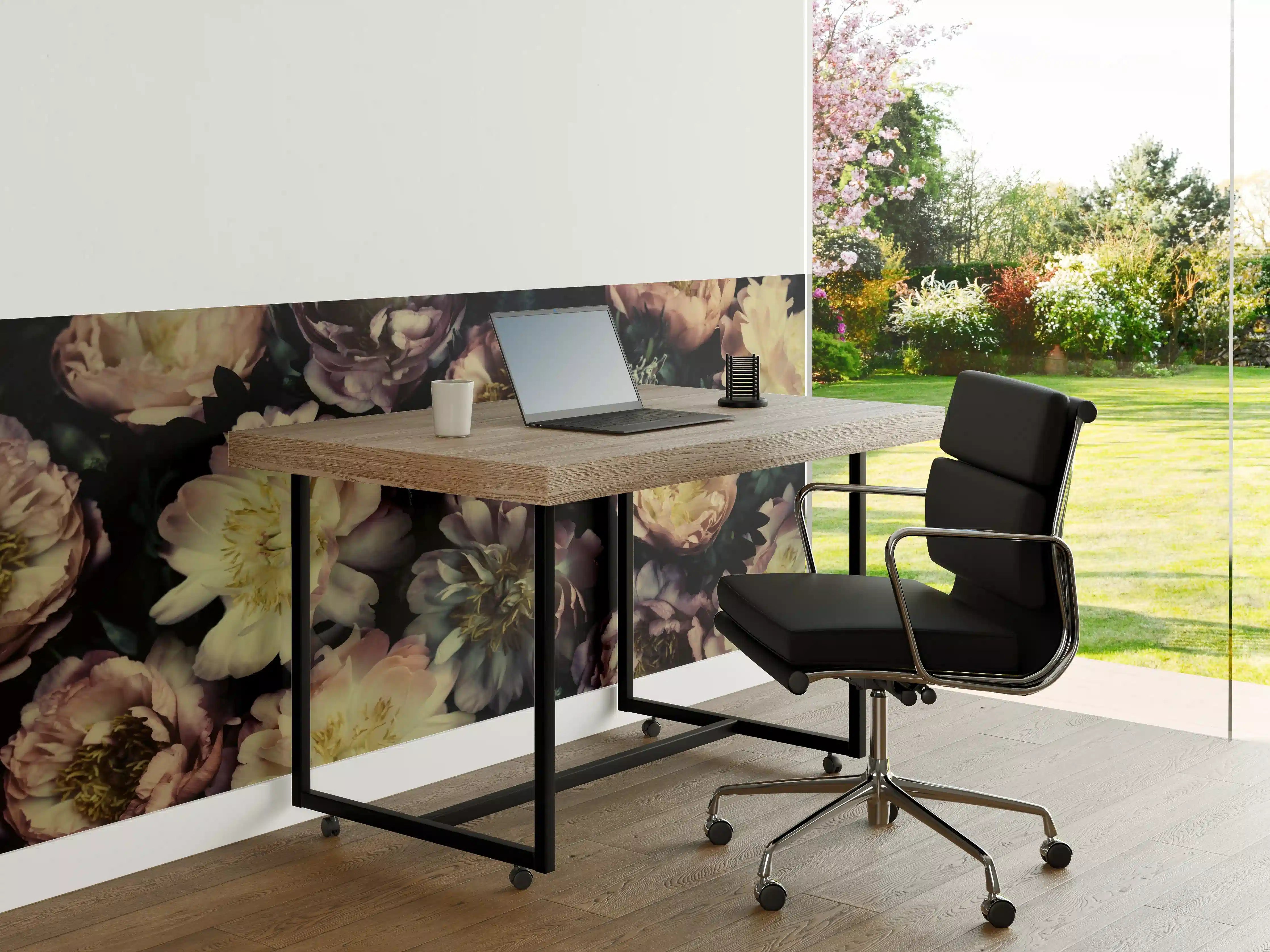 Büro Wandgestaltung - Atemberaubende Pfingstrosen