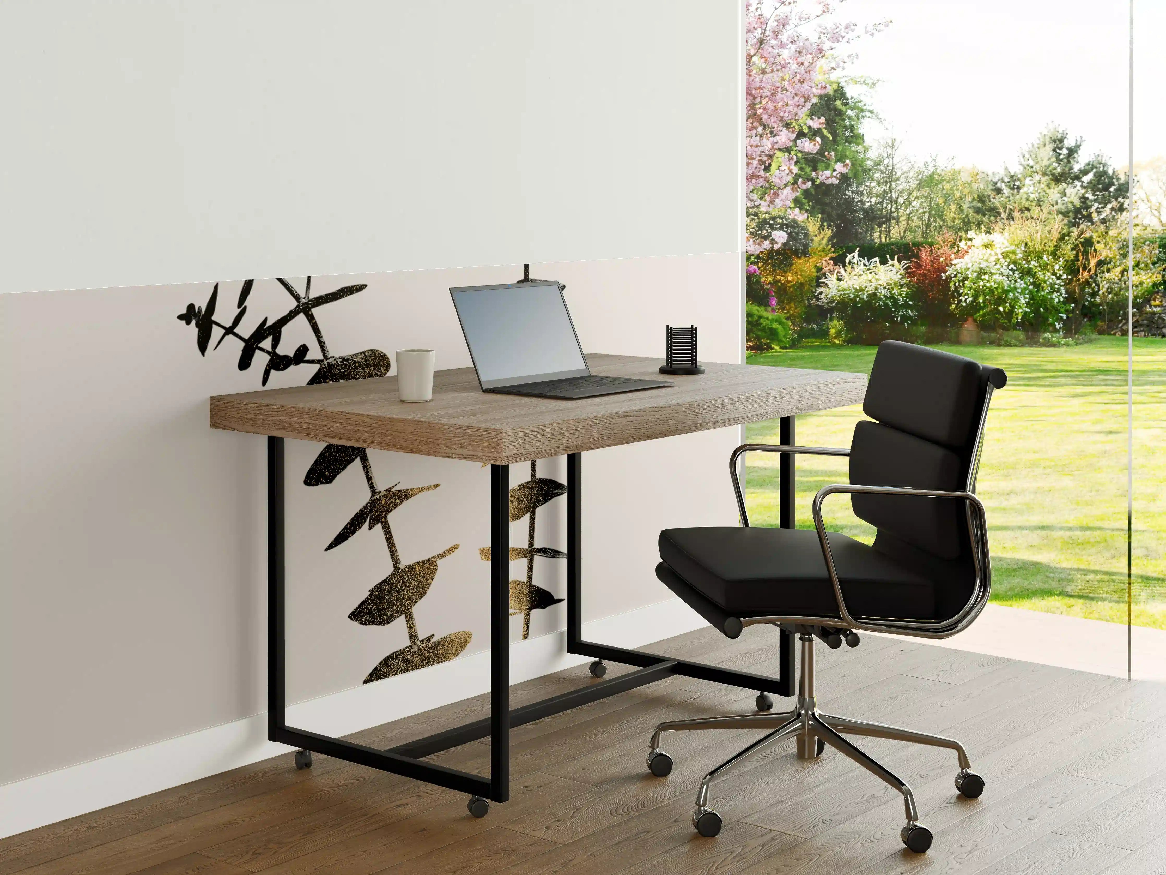 Büro Wandgestaltung - Aukalyptus Pflanze - Grafik