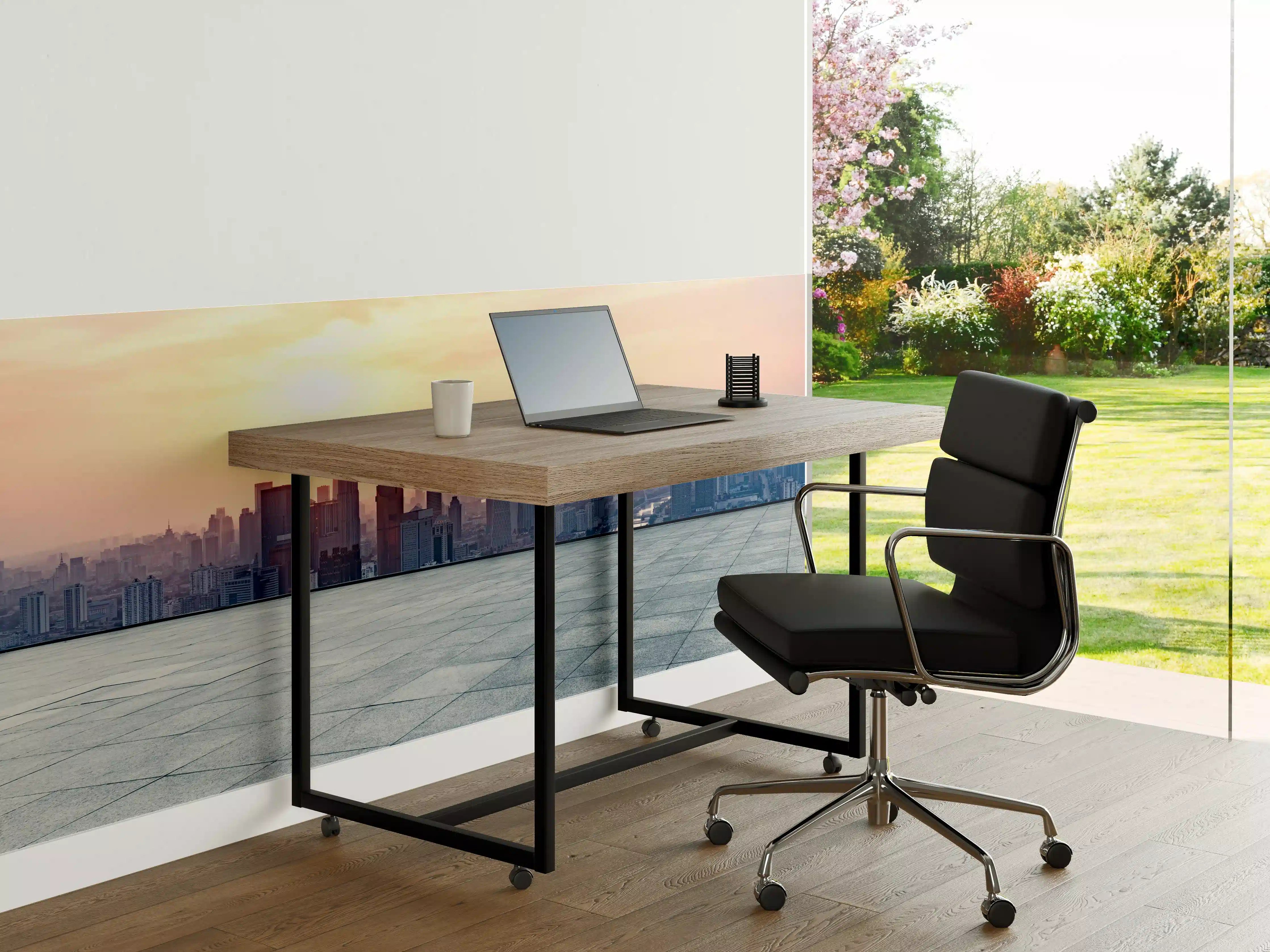 Büro Wandgestaltung - Aussicht auf die Skyline von Tianjin