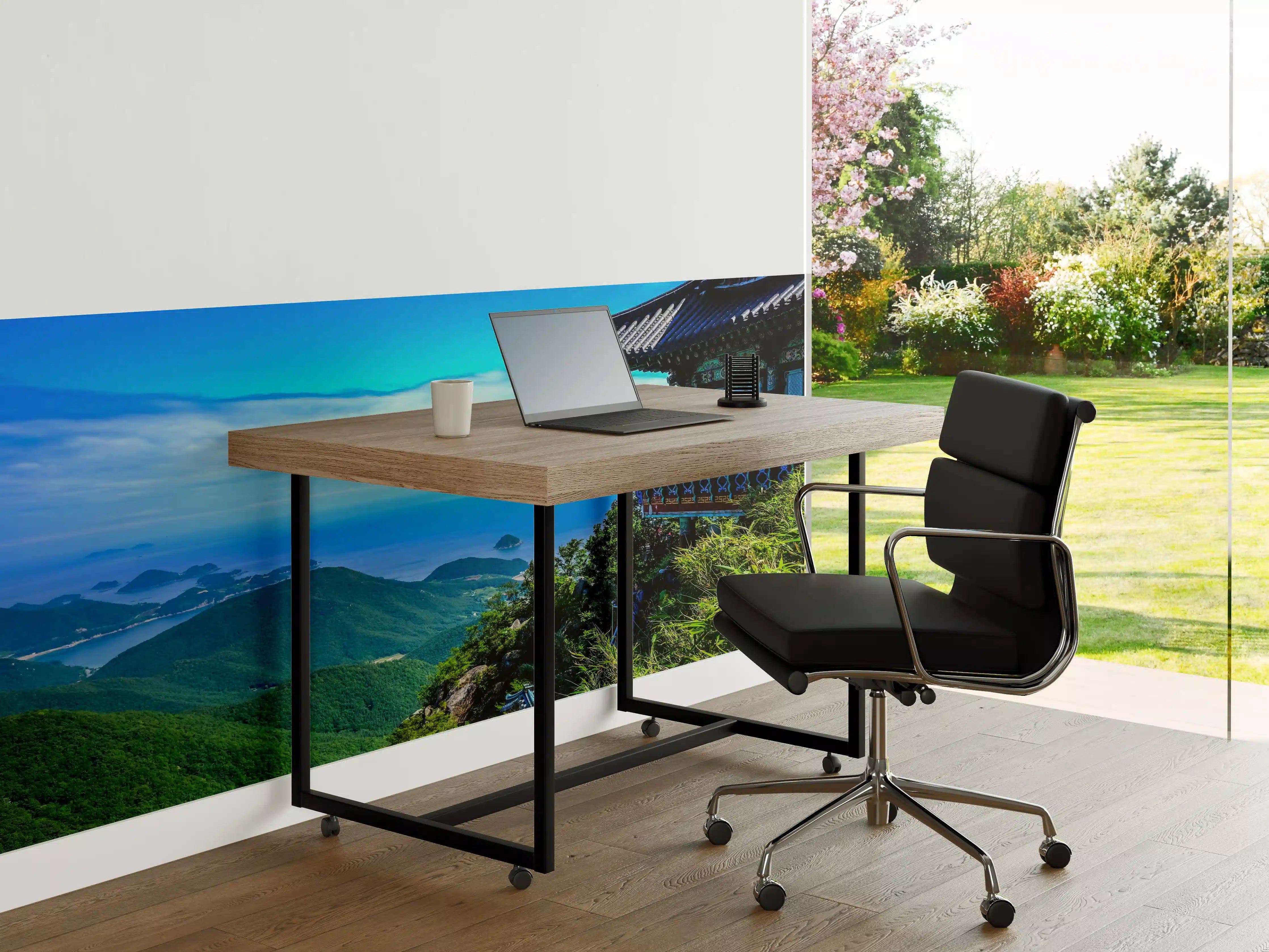Büro Wandgestaltung - Aussicht eines Berges in Südkorea 