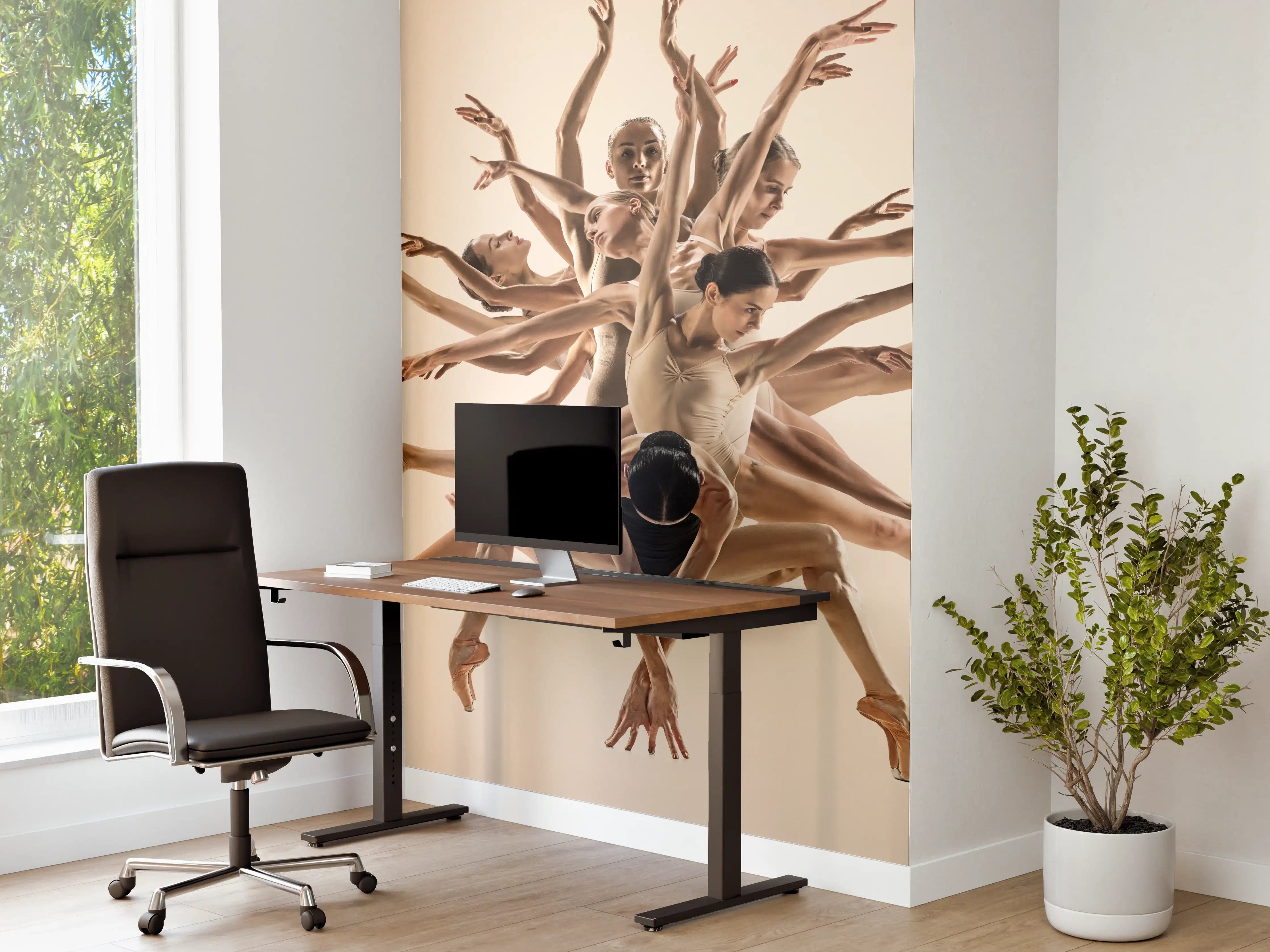 Büro Wandgestaltung - Ballet Tänzerinnen Zeitgenössische Ballettkunst