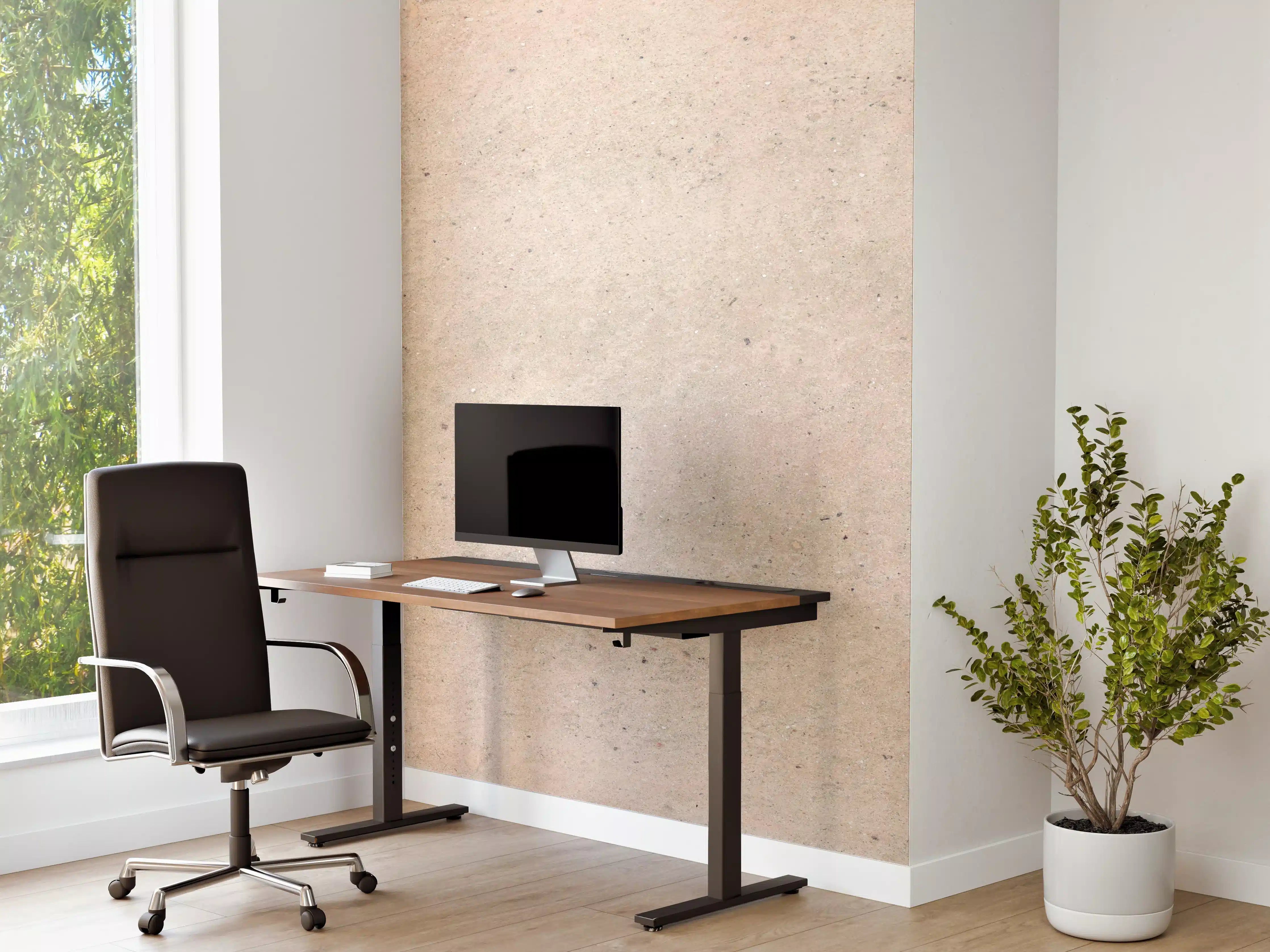 Büro Wandgestaltung - Beige Betonhintergrund