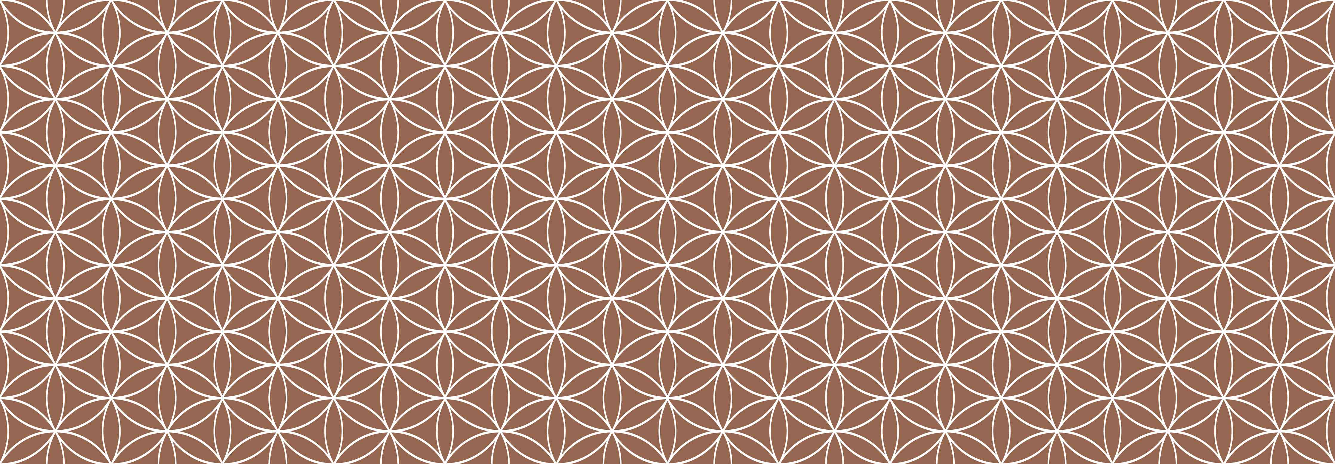 Büro Wandgestaltung-Beige-Geometrik-Design
