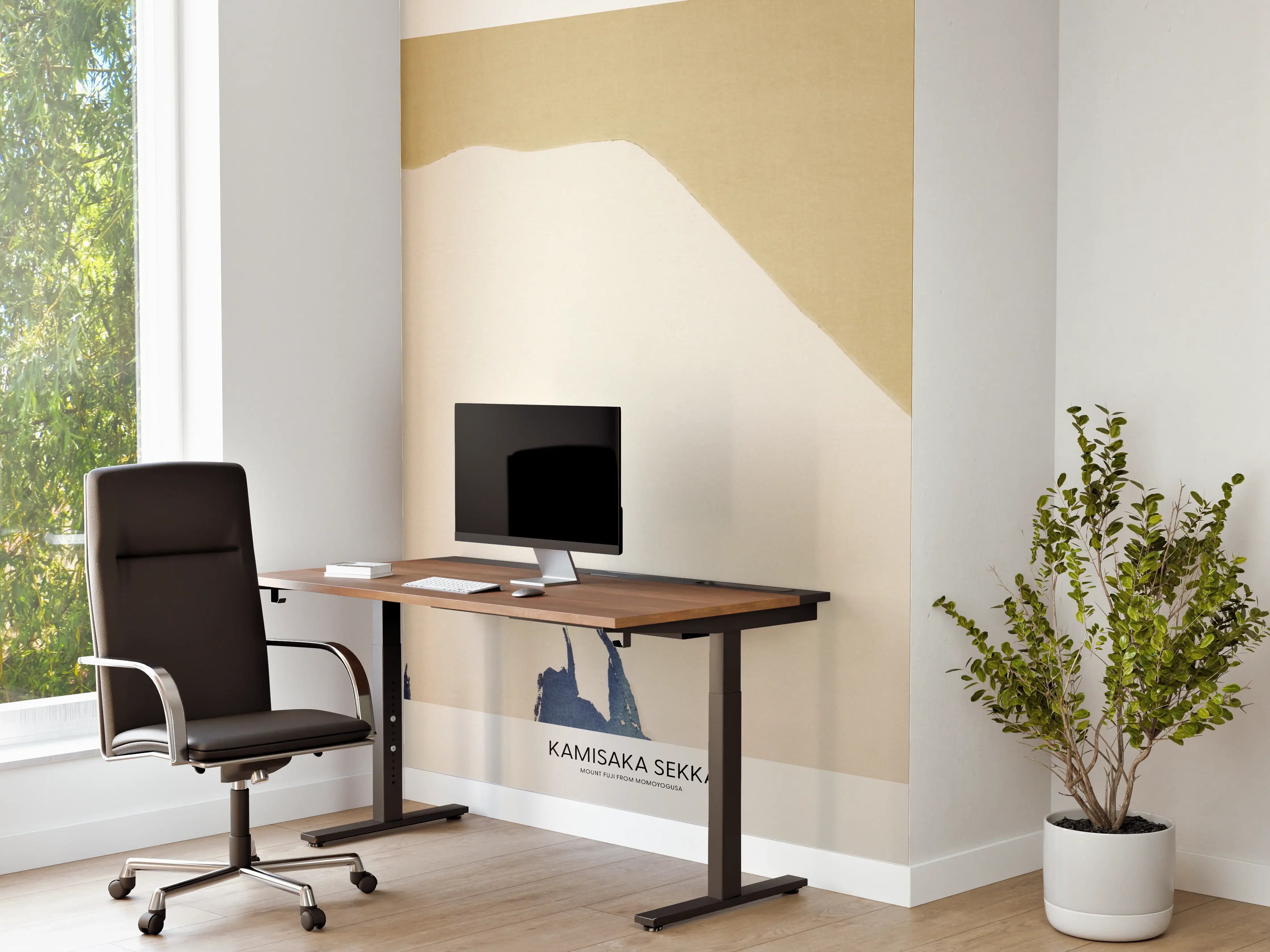 Büro Wandgestaltung - Berg Fuji - Japan