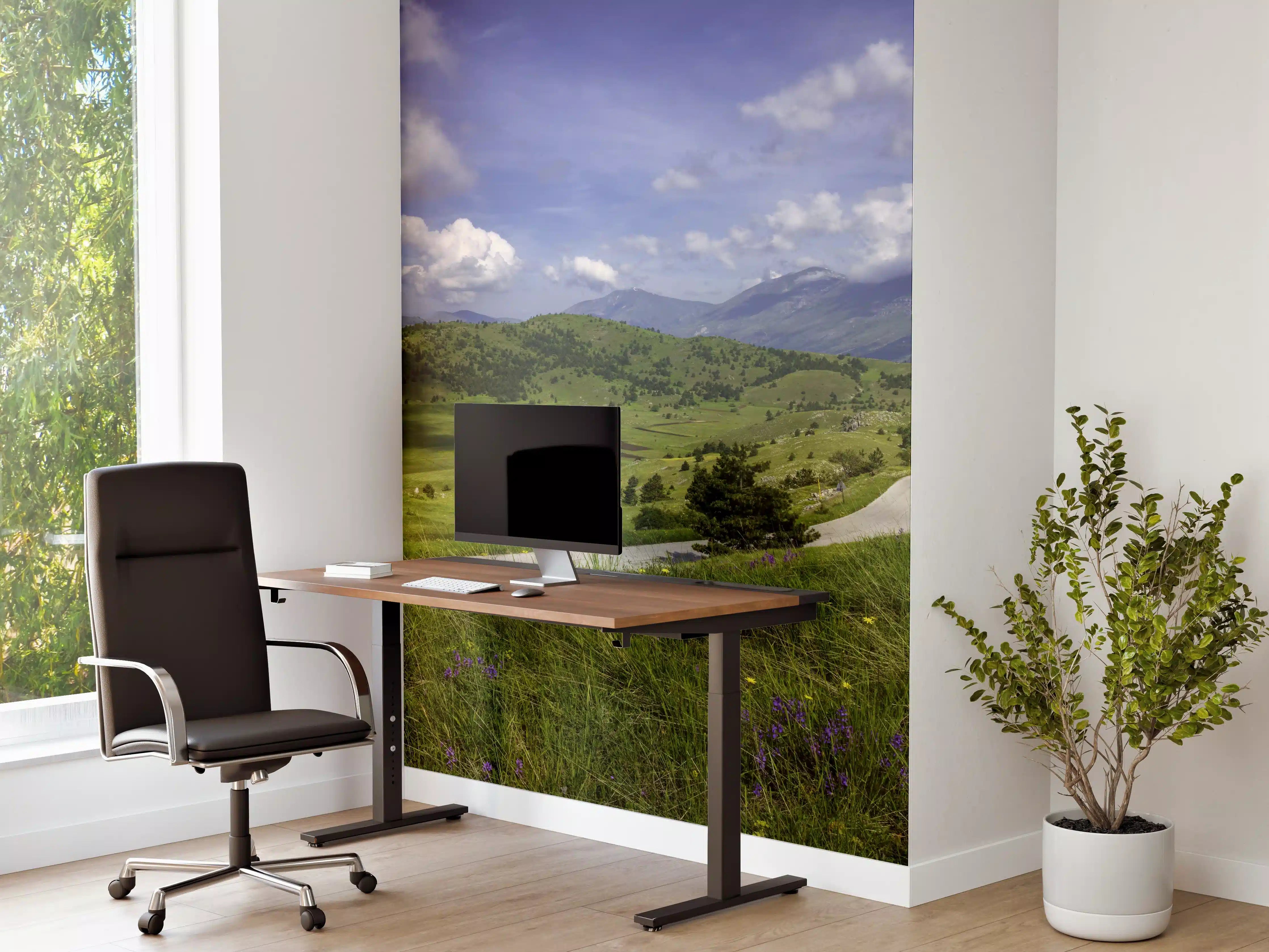 Büro Wandgestaltung - Berglandschaft - Berglandschaft - Naturpark Gran Sasso