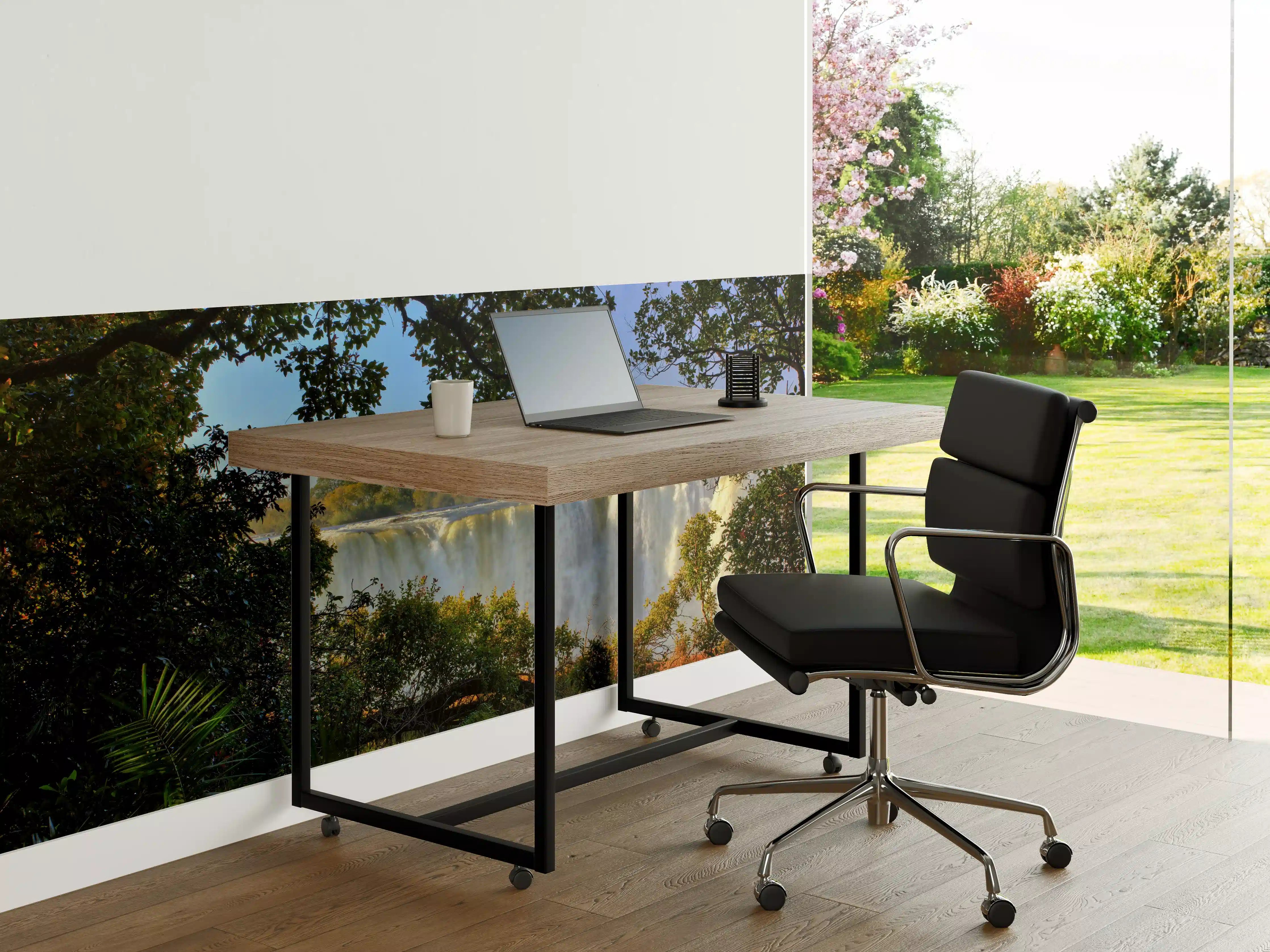 Büro Wandgestaltung - Besondere Perspektive auf Victoria Falls