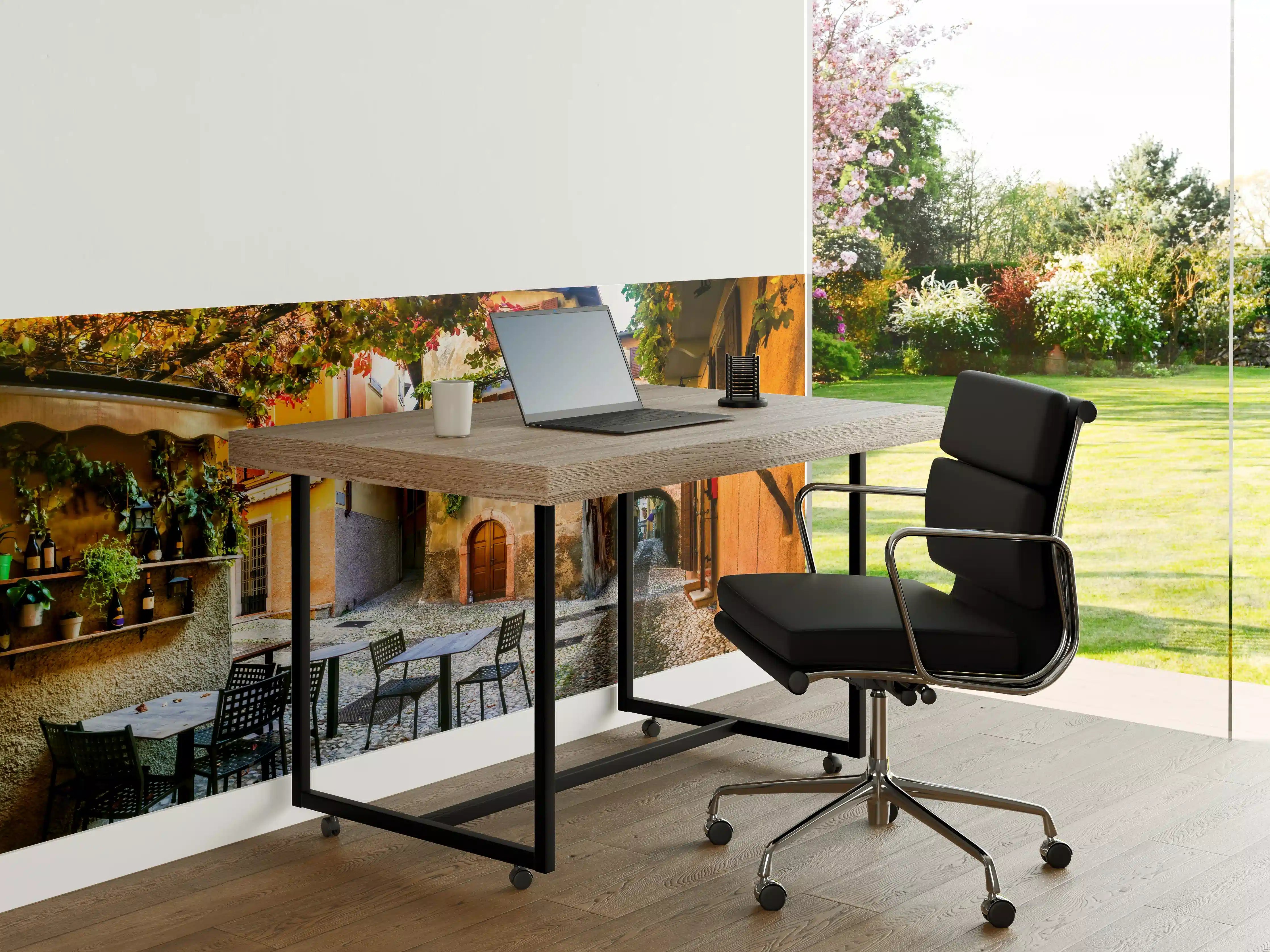 Büro Wandgestaltung - Bezaubernde alte Gasse in Malcesine