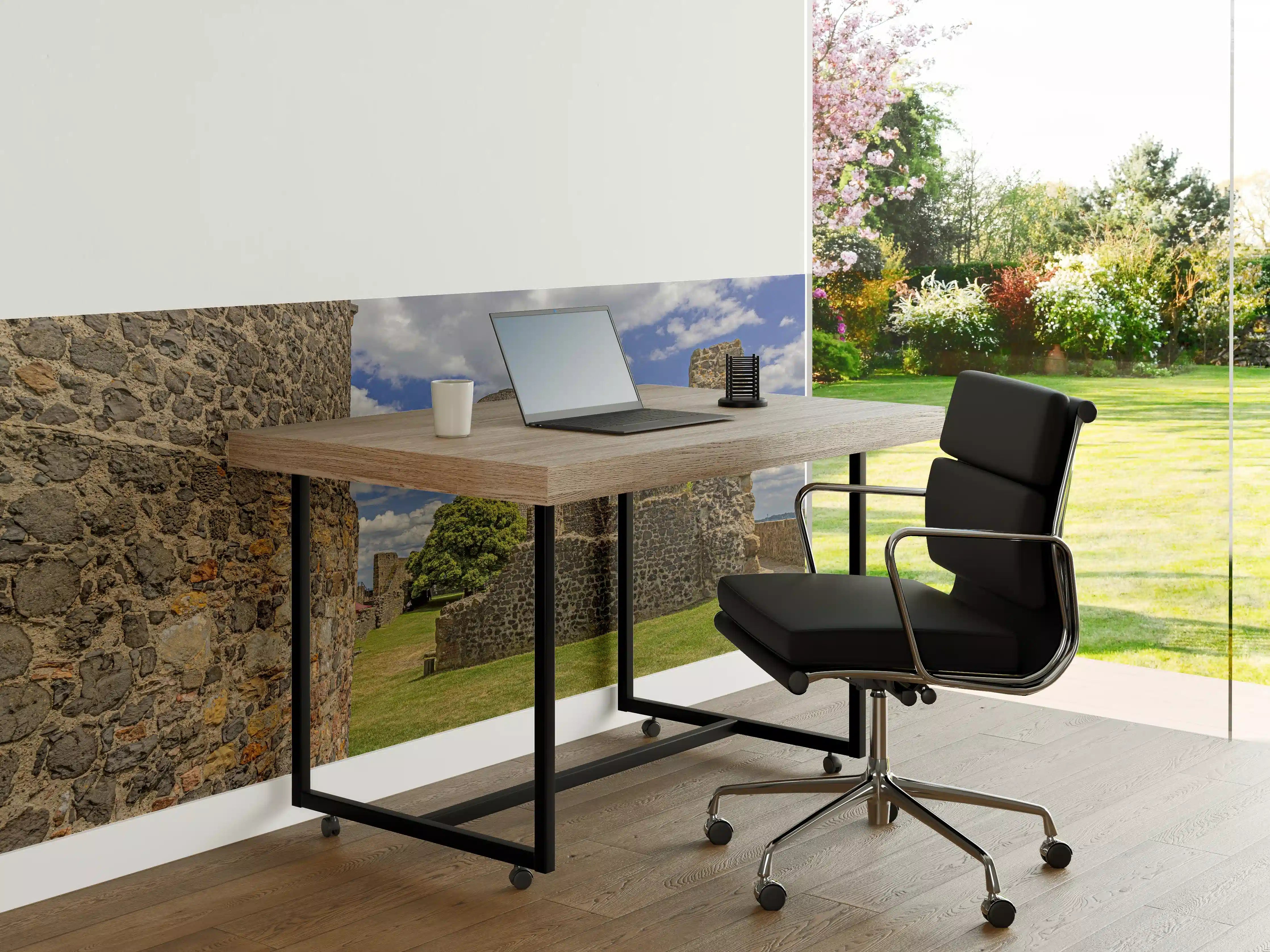 Büro Wandgestaltung - Bild von der Burgruine Münzenberg in Hessen