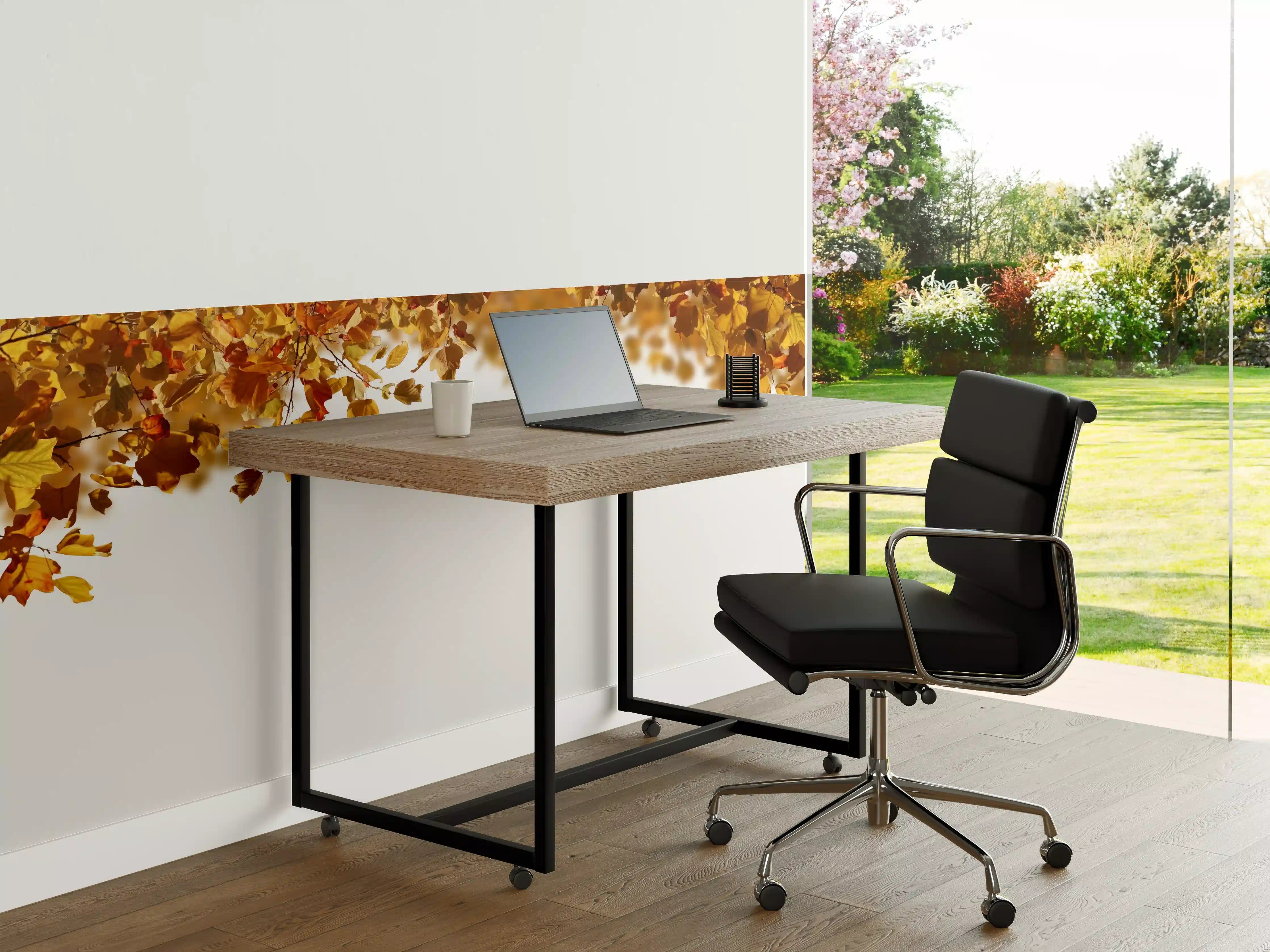 Büro Wandgestaltung - Blätter im Herbst