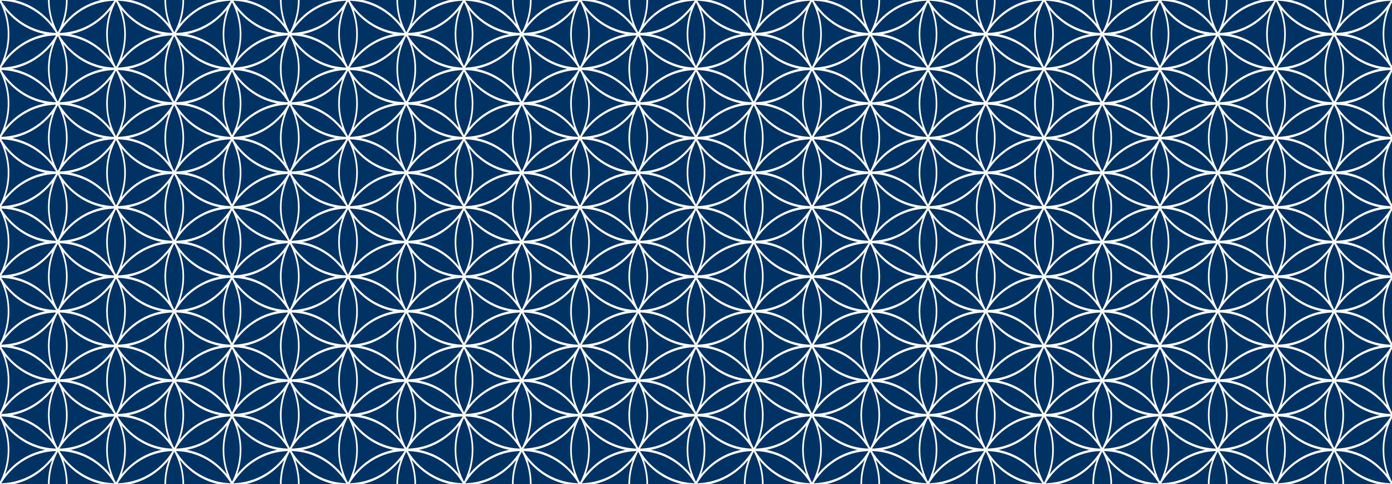 Büro Wandgestaltung-Blaues geometrisches Muster in Raumgestaltung