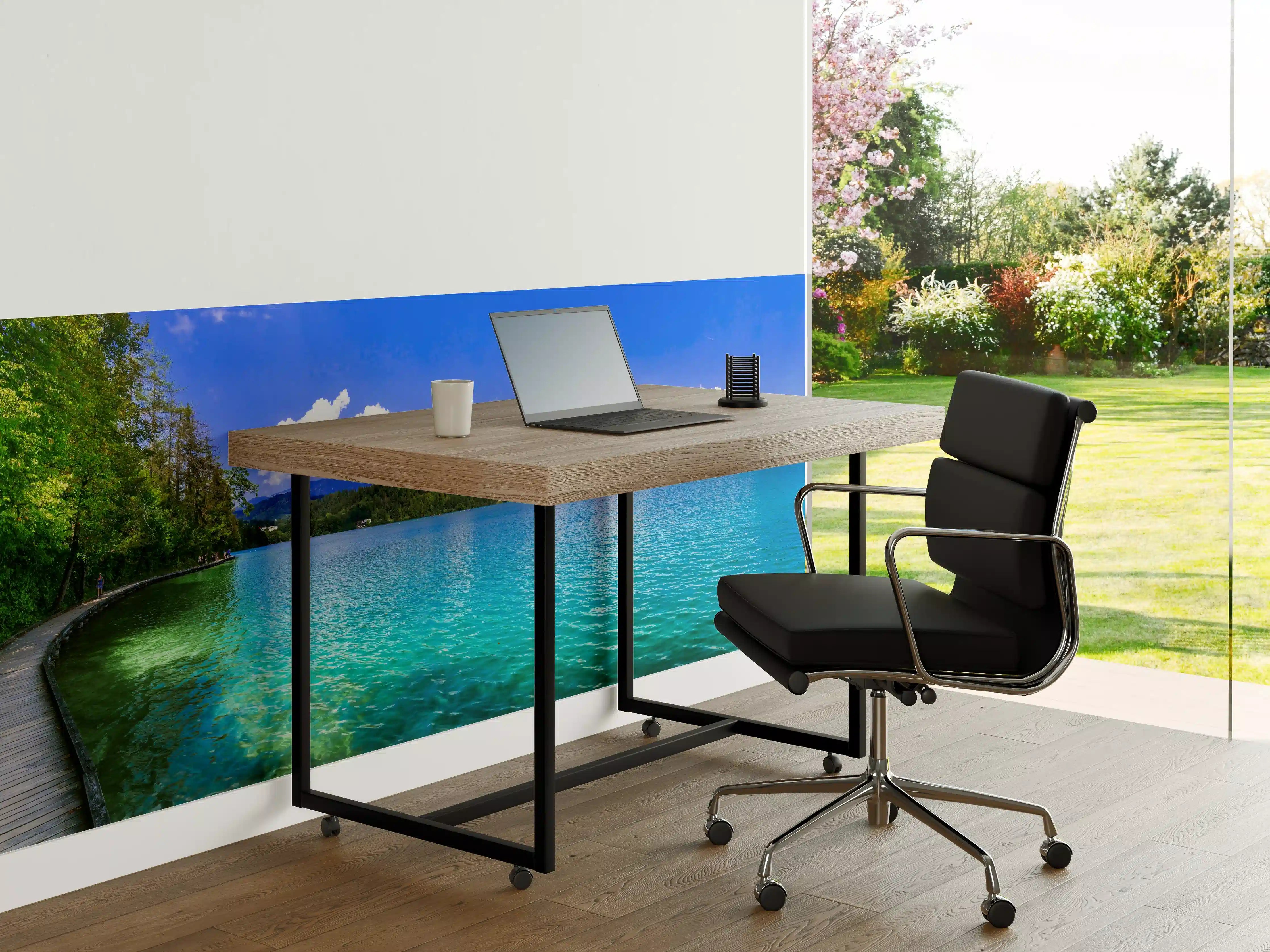 Büro Wandgestaltung - Bleder See in Slowenien 1