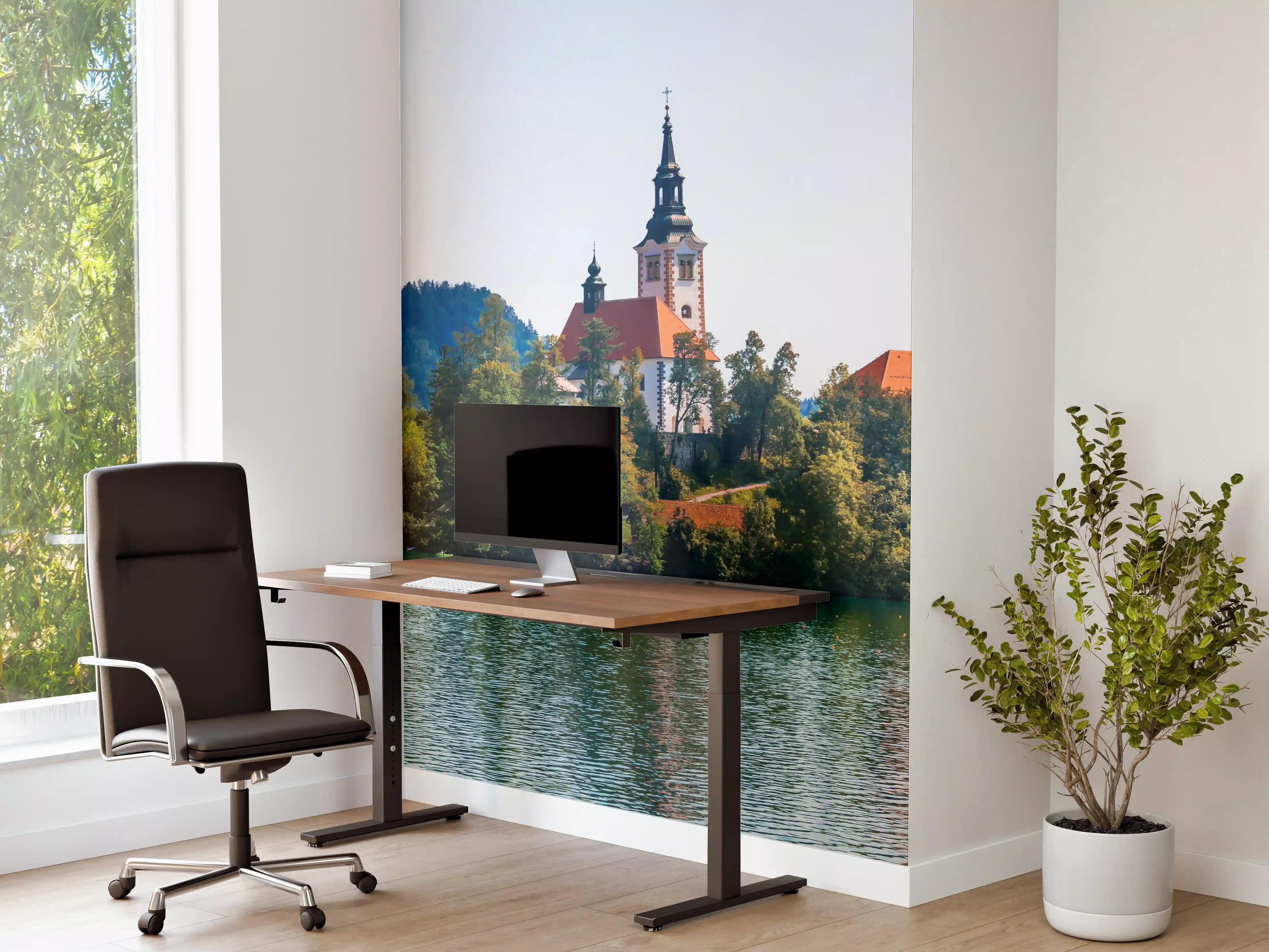 Büro Wandgestaltung - Bleder See in Slowenien 2