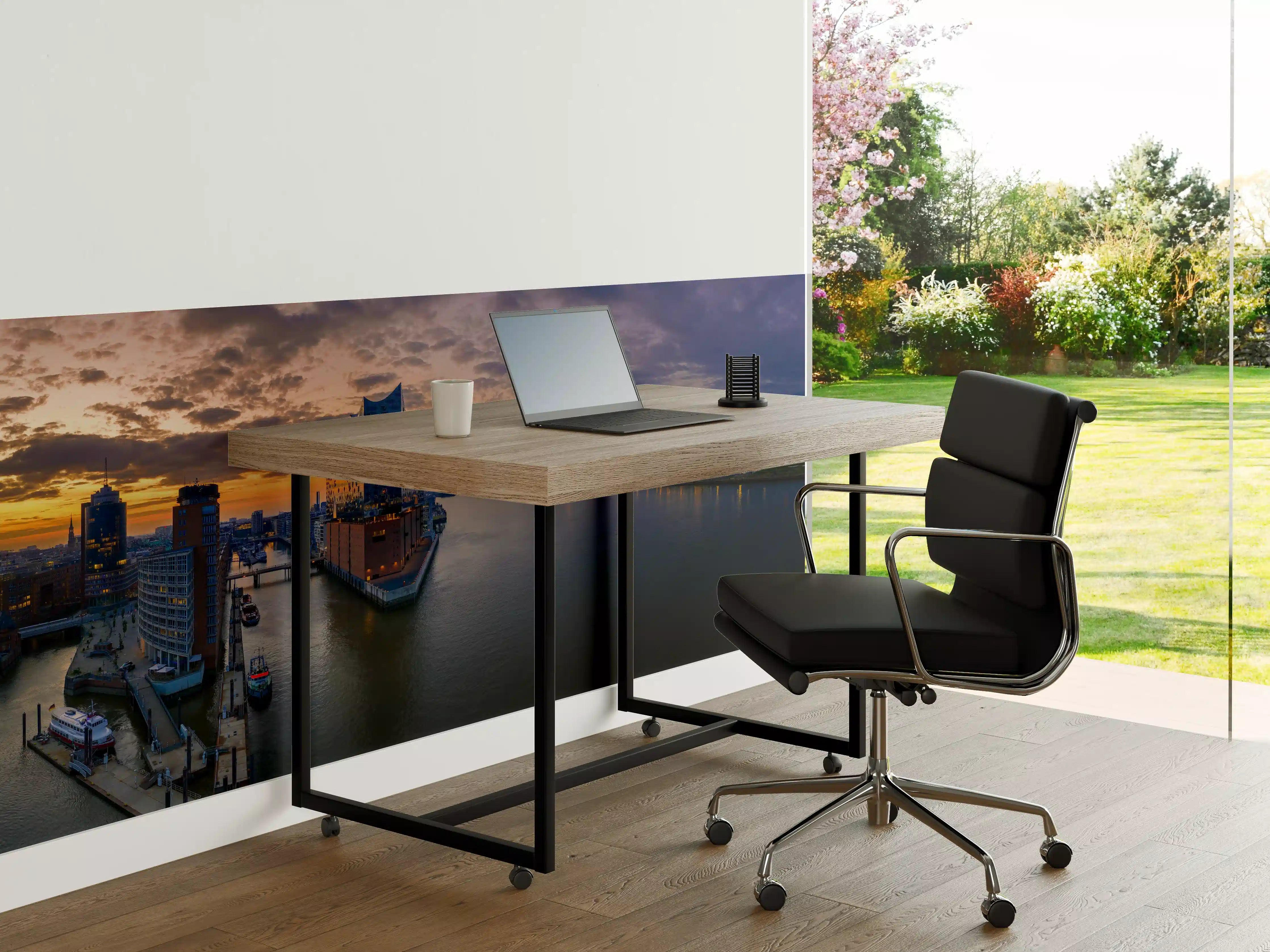 Büro Wandgestaltung - Blick auf die Elbphilharmonie - Hamburg
