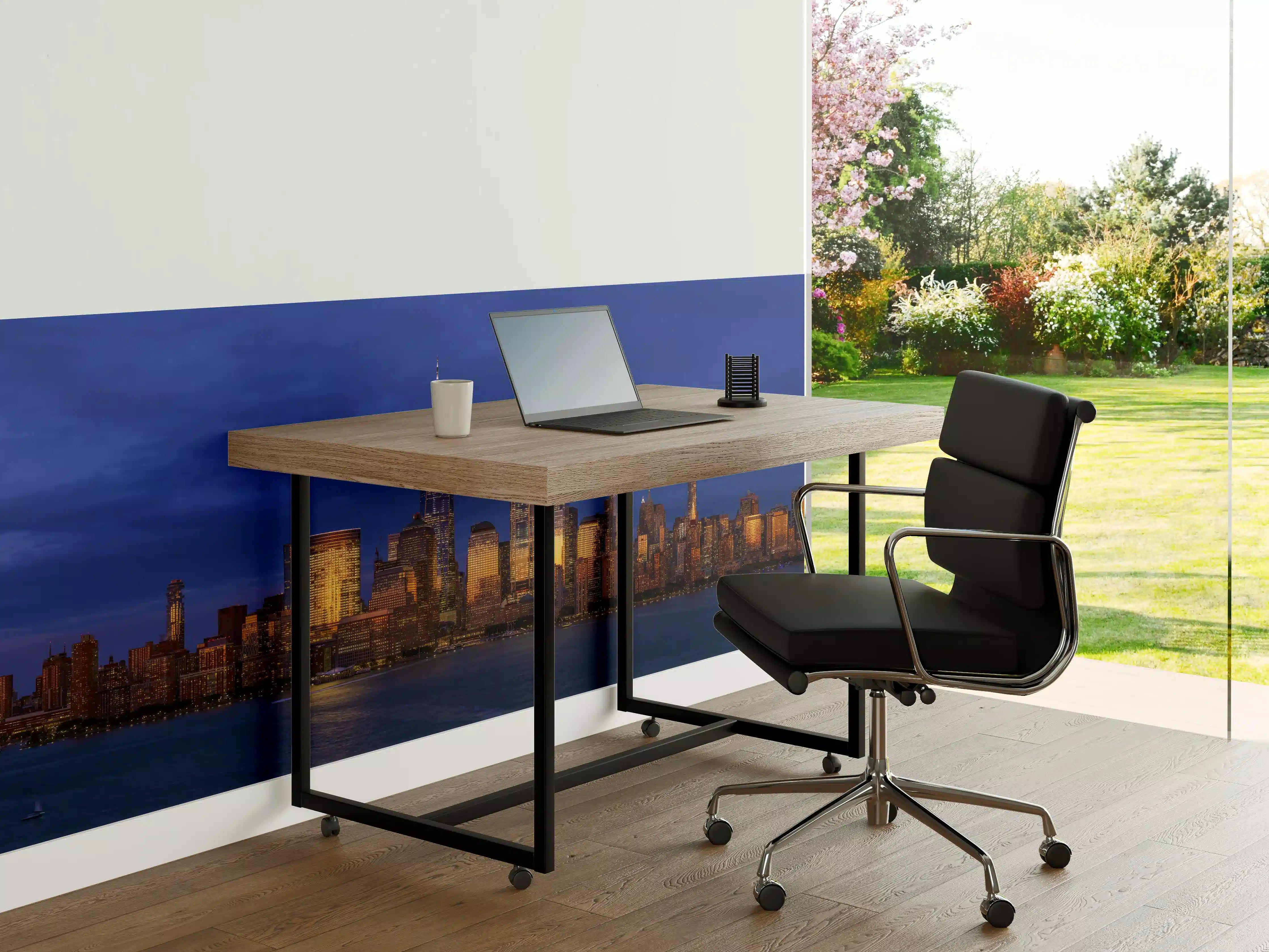 Büro Wandgestaltung - Blick auf die Skyline von Manhattan