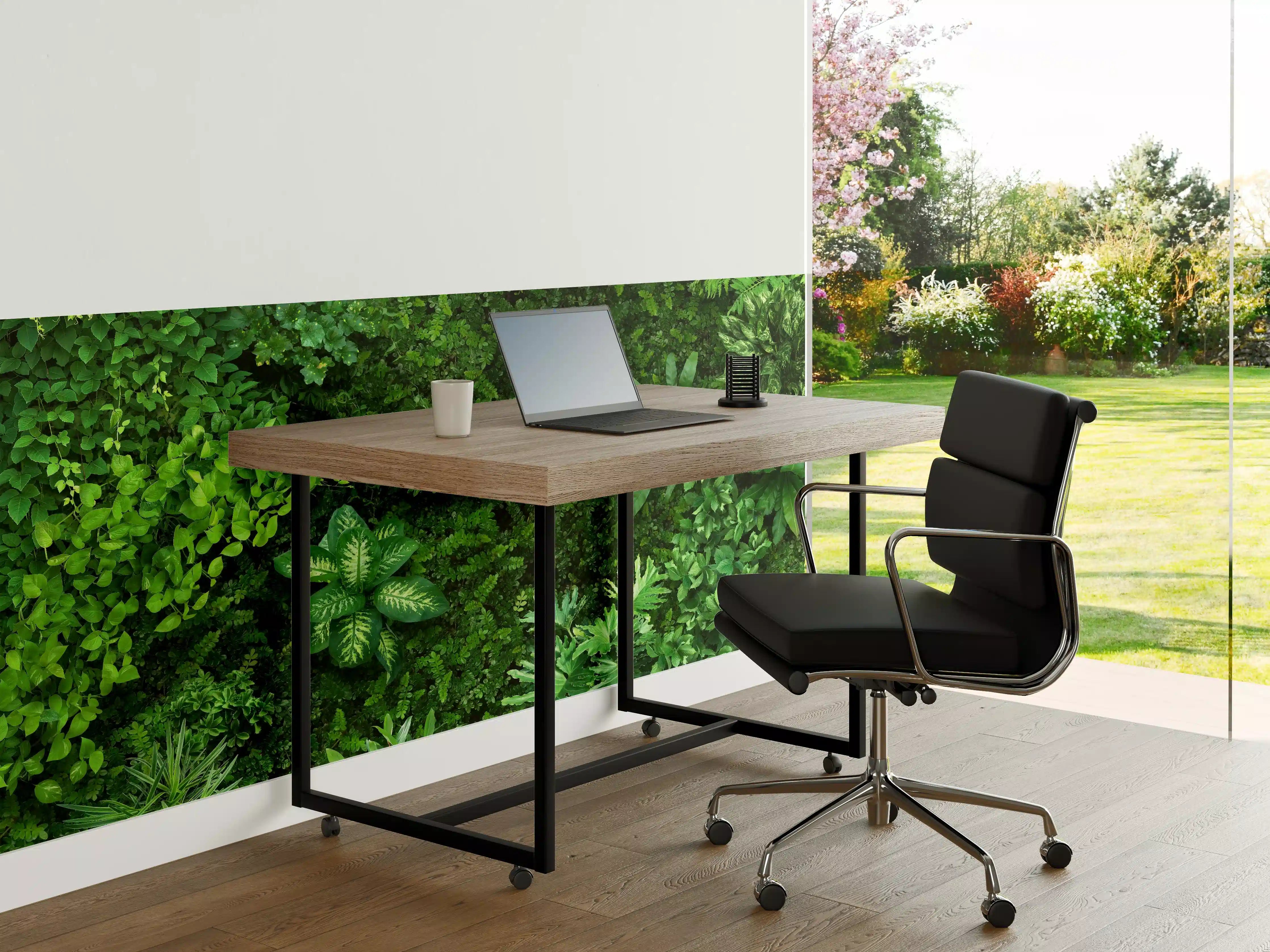 Büro Wandgestaltung - Blick auf organischen Wald