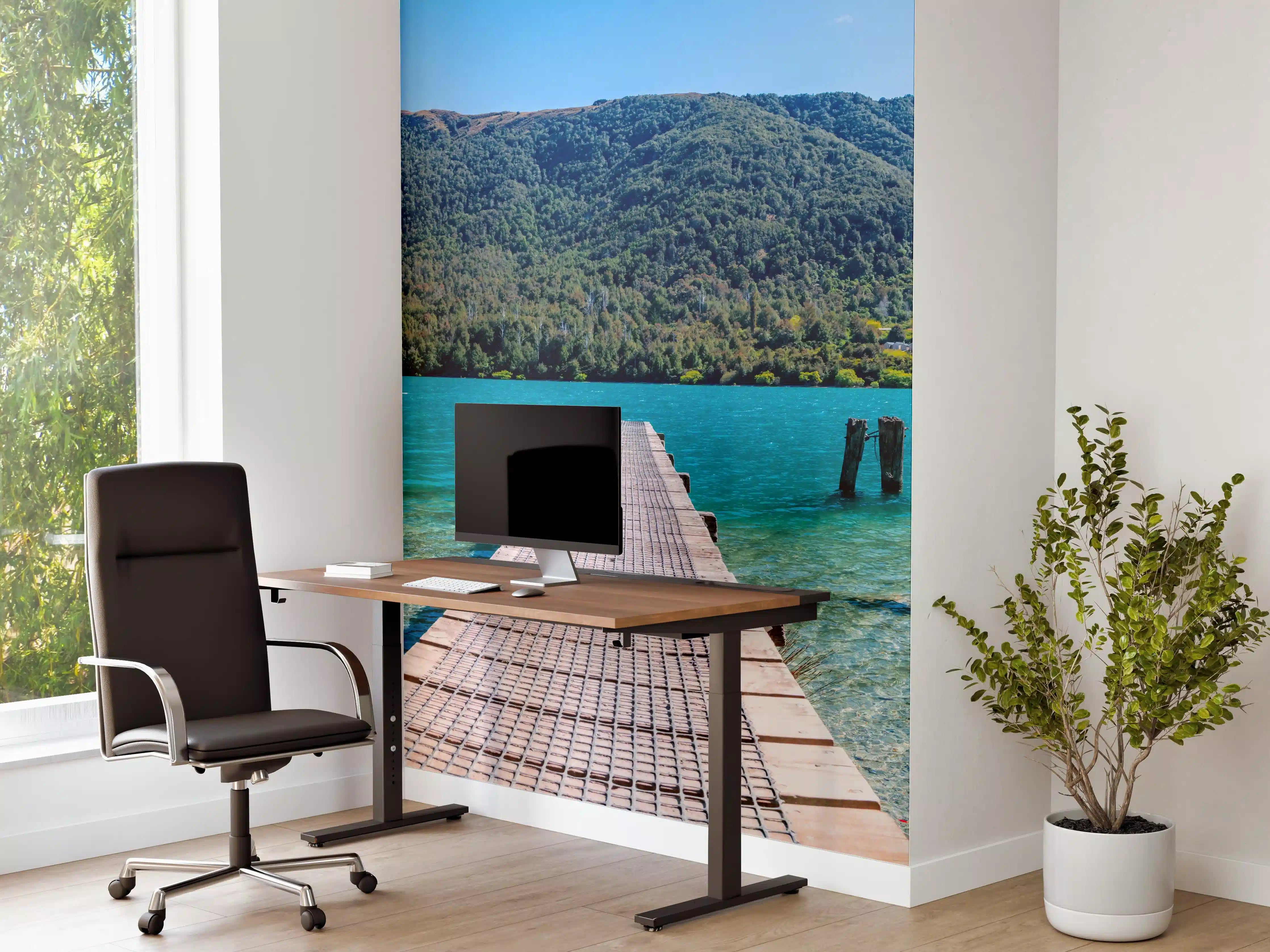 Büro Wandgestaltung - Bob's Cove Bucht in Neuseeland