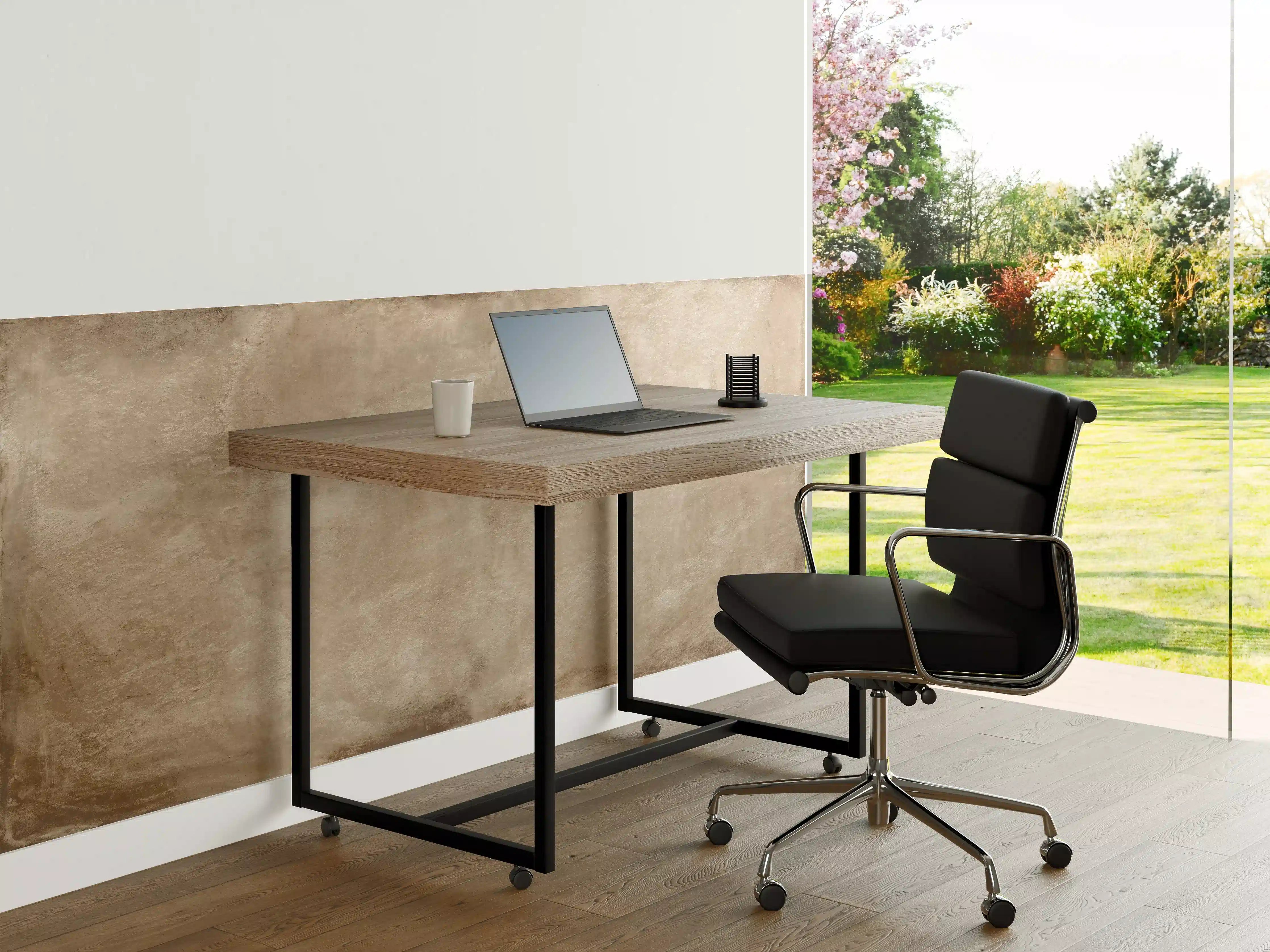 Büro Wandgestaltung - Braune antike Zementwand