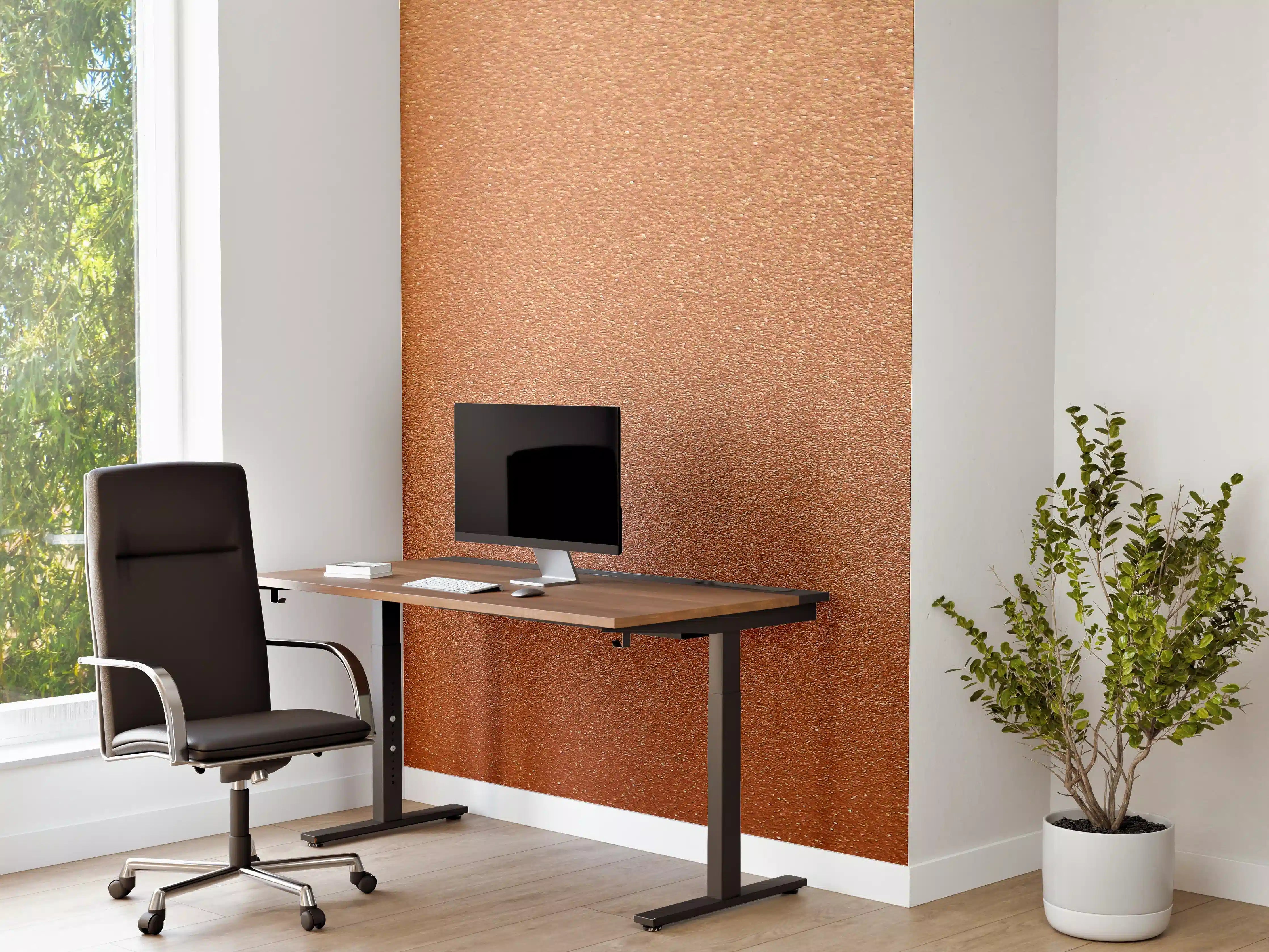 Büro Wandgestaltung - Bronze Textur Panorama Hintergrund