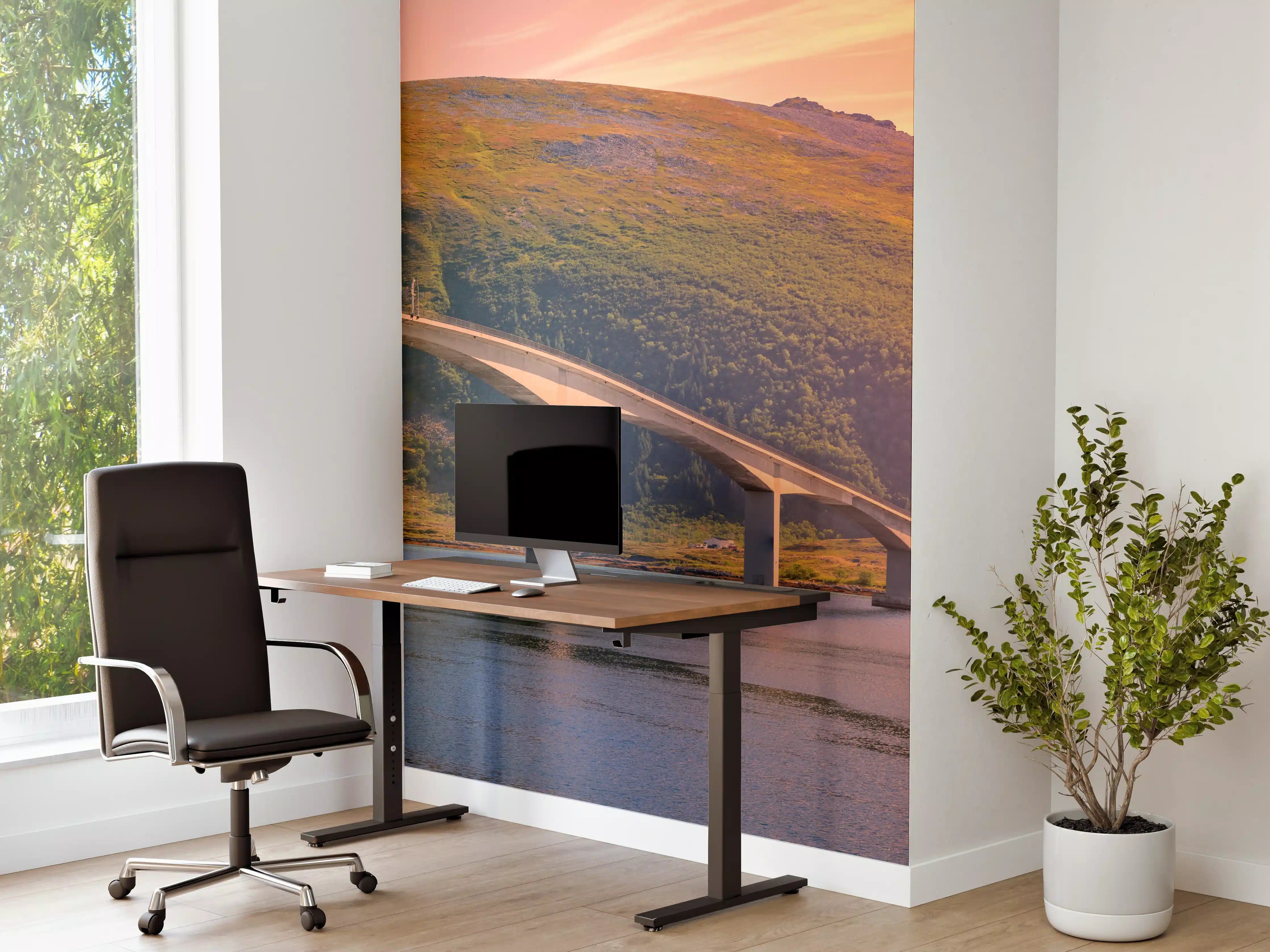 Büro Wandgestaltung - Brückenstraße in Norwegen