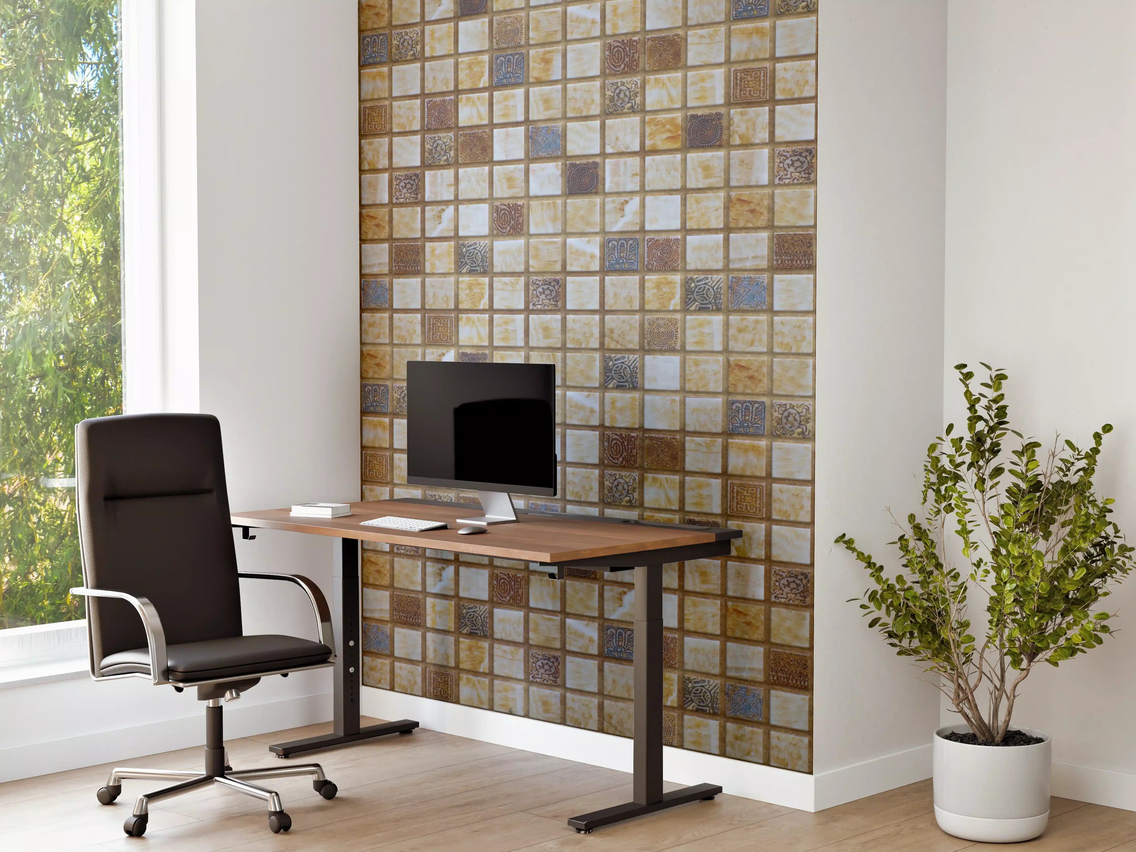 Büro Wandgestaltung - Bunt Mosaik Fliesen Design