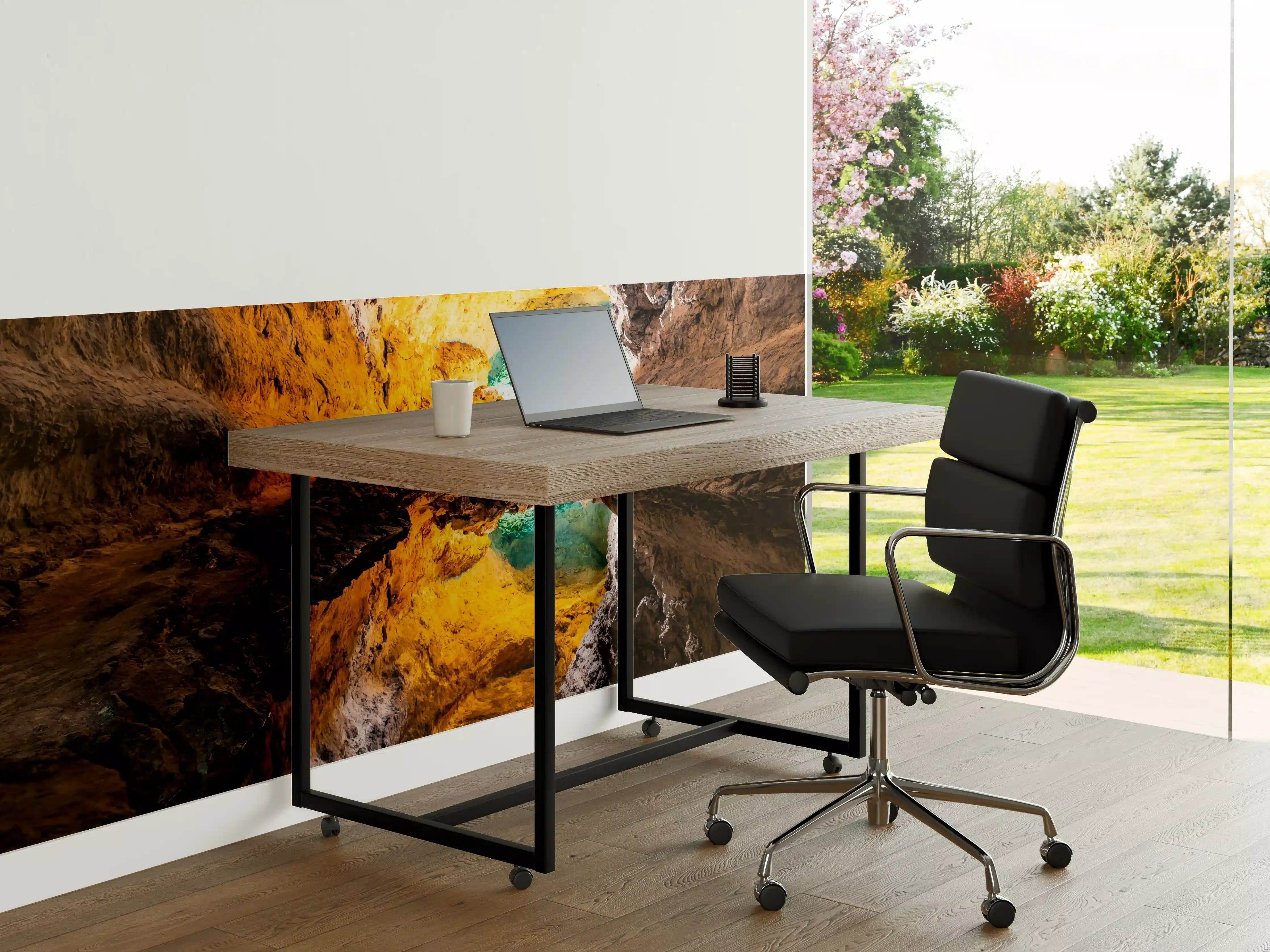Büro Wandgestaltung - Bunte Lavaröhre in Spanien