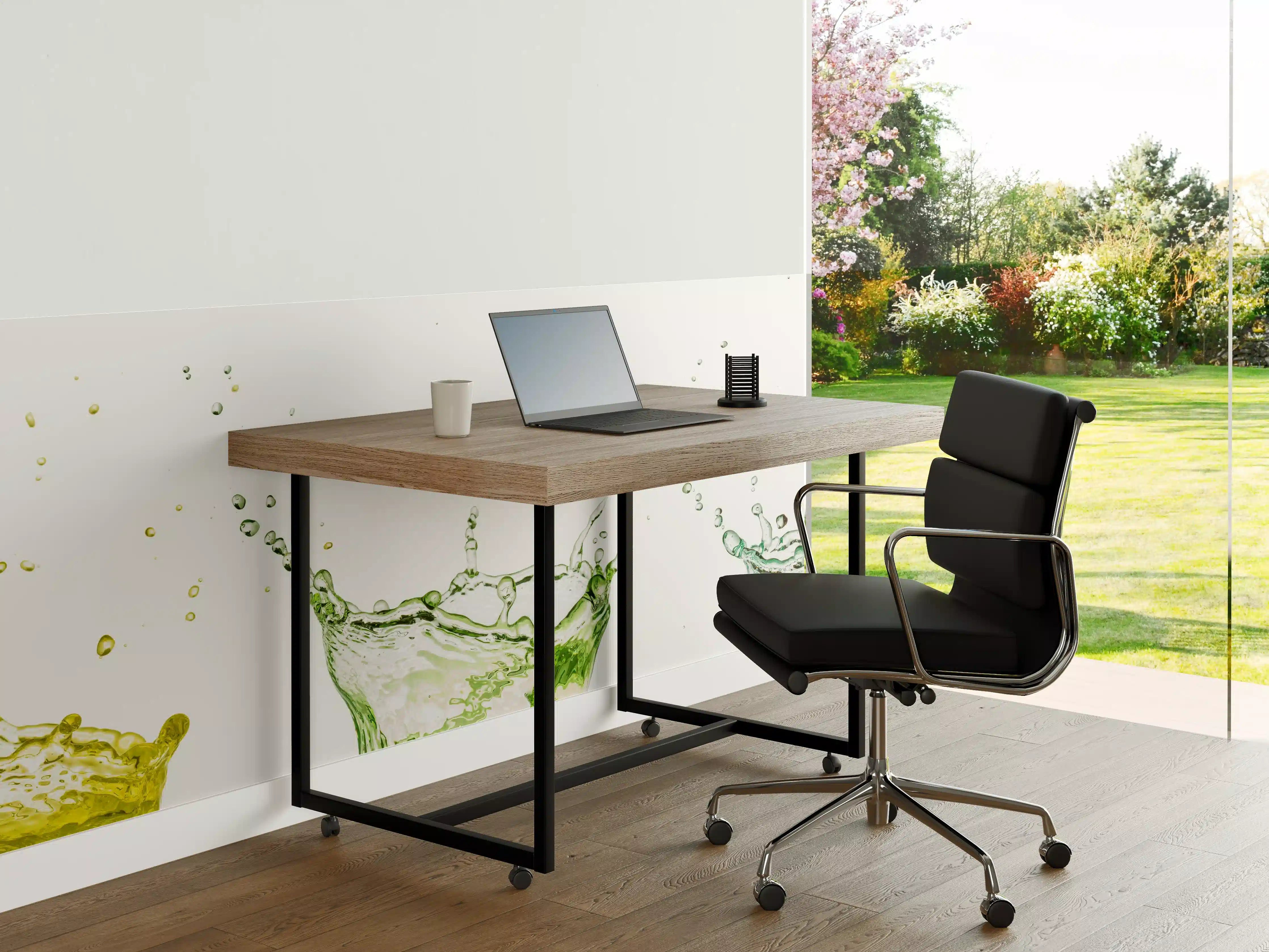 Büro Wandgestaltung - Bunte Wasserspritzer