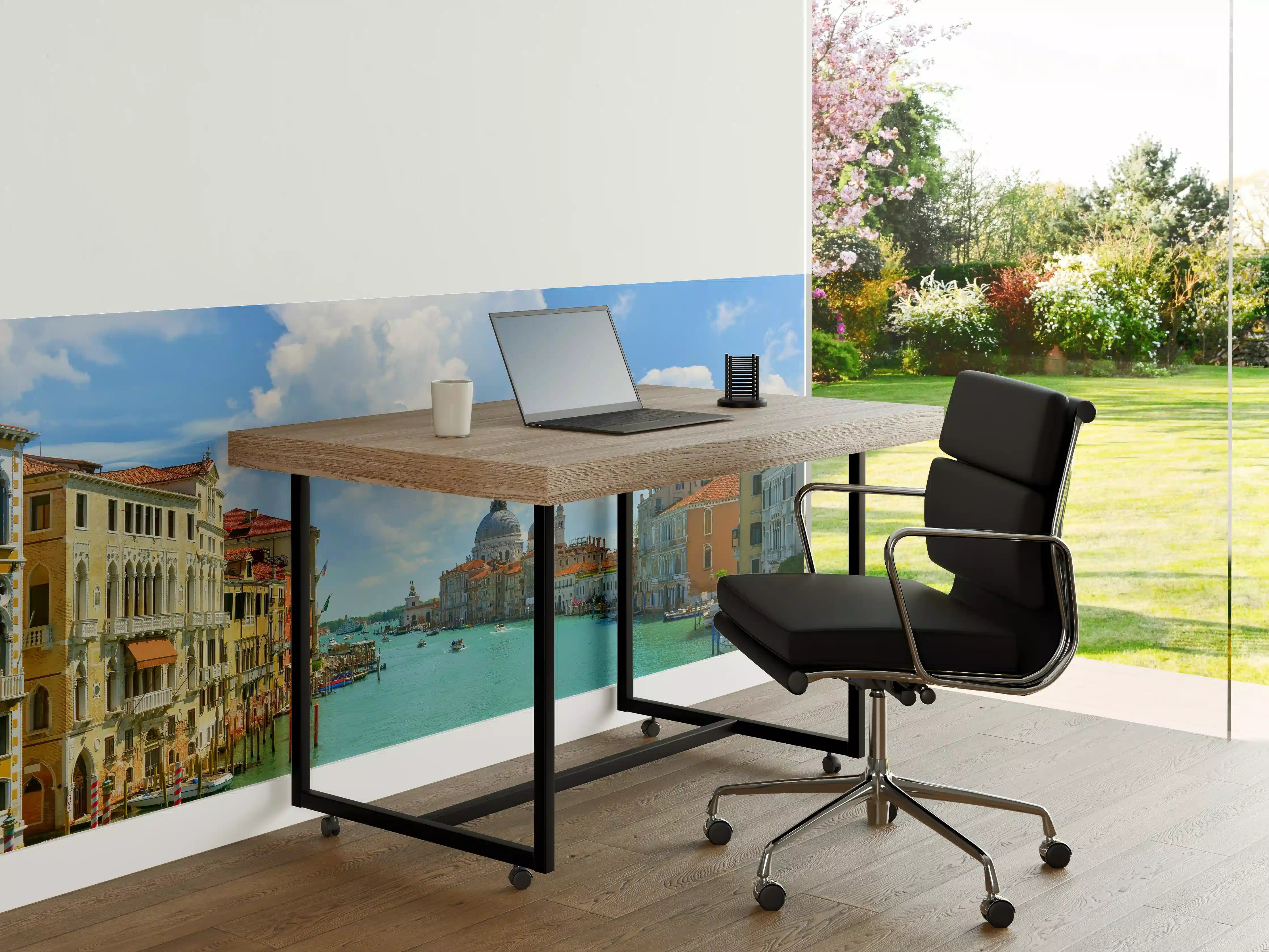 Büro Wandgestaltung - Canal Grande in Venedig bei Tag