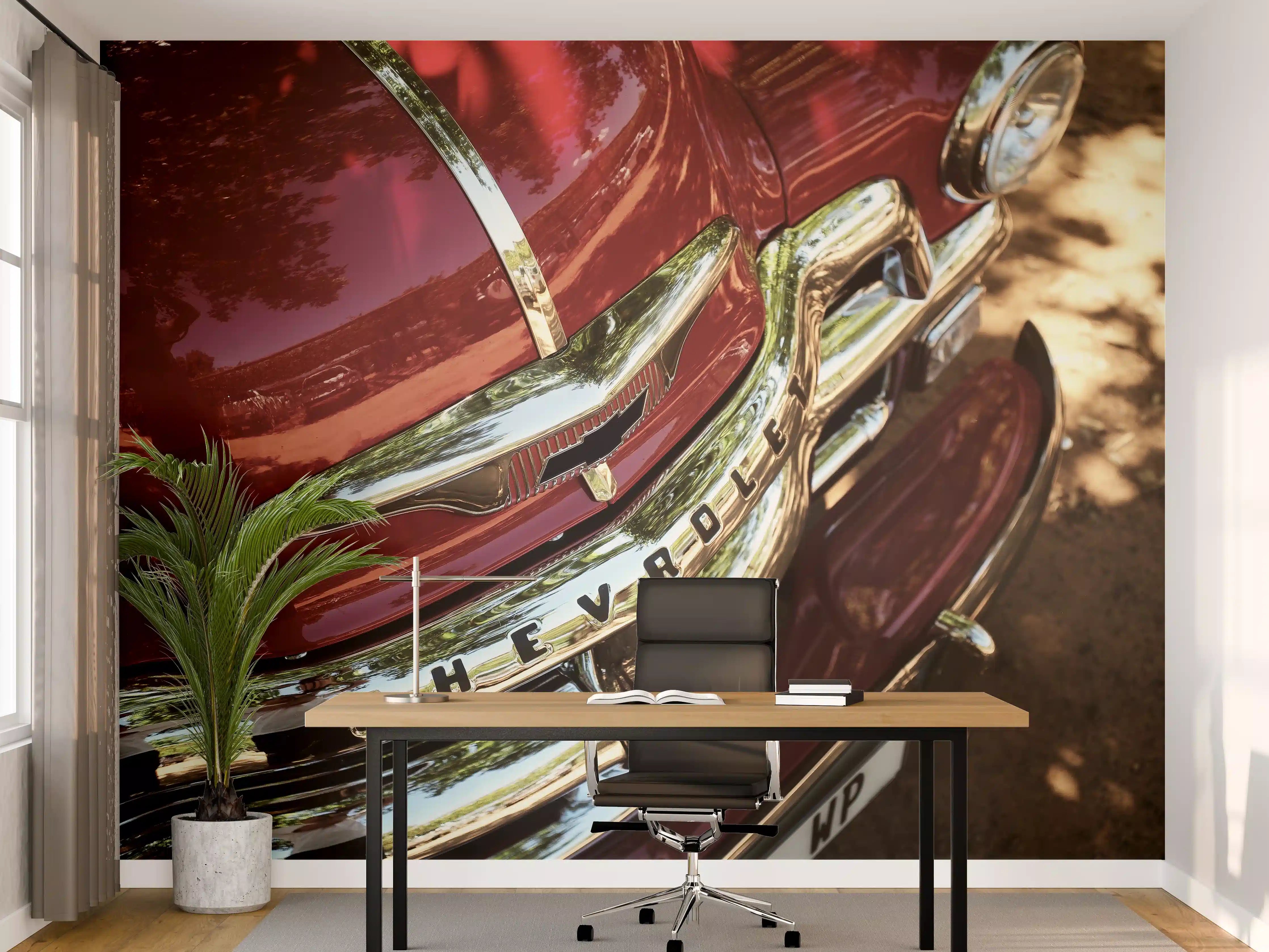 Büro Wandgestaltung - Chevrolet Nahaufnahme 3
