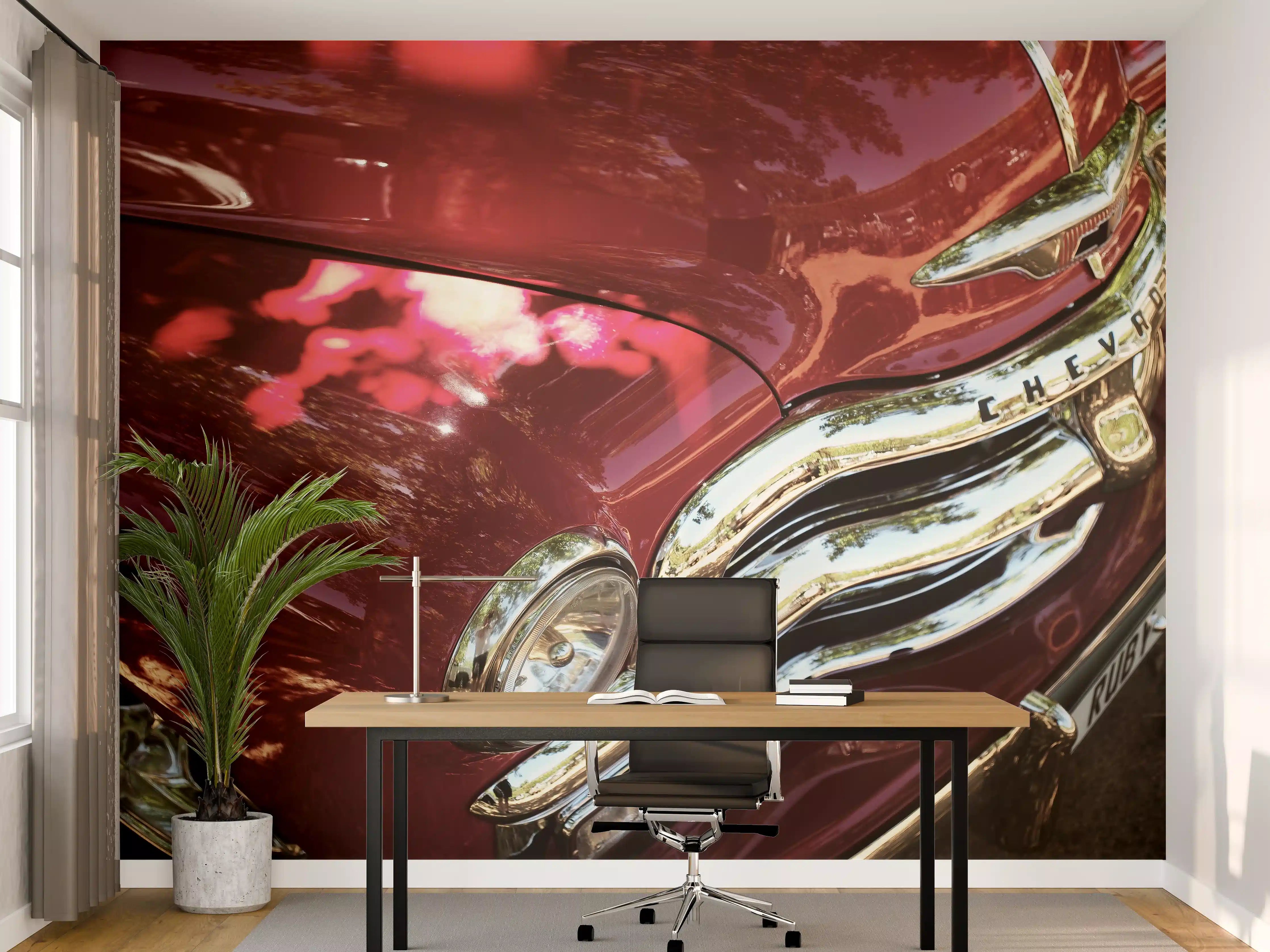 Büro Wandgestaltung - Chevrolet Nahaufnahme
