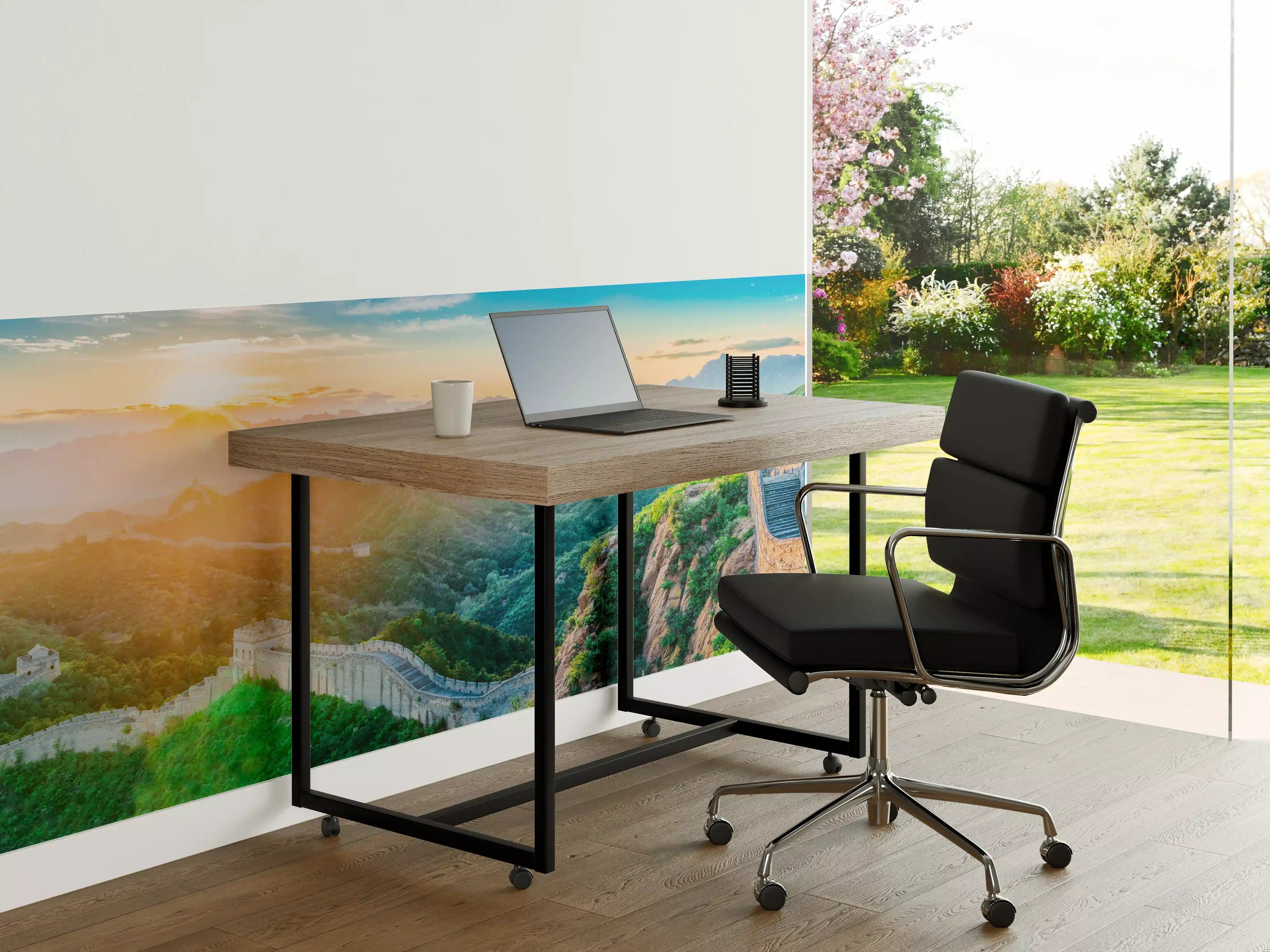 Büro Wandgestaltung - Chinesische Mauer Panorama Sonnenaufgang