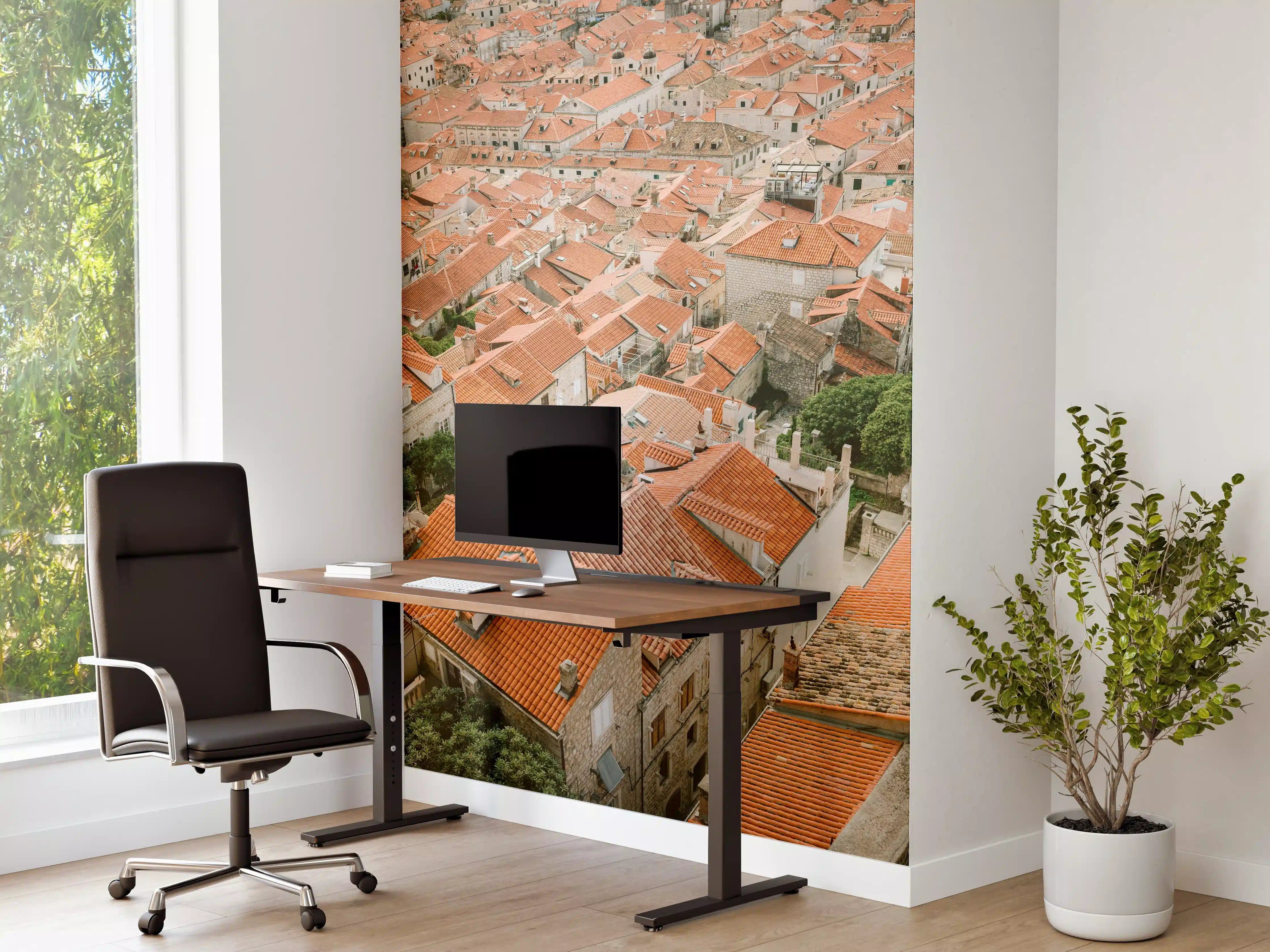 Büro Wandgestaltung - Dächer von Dubrovnik, Kroatien