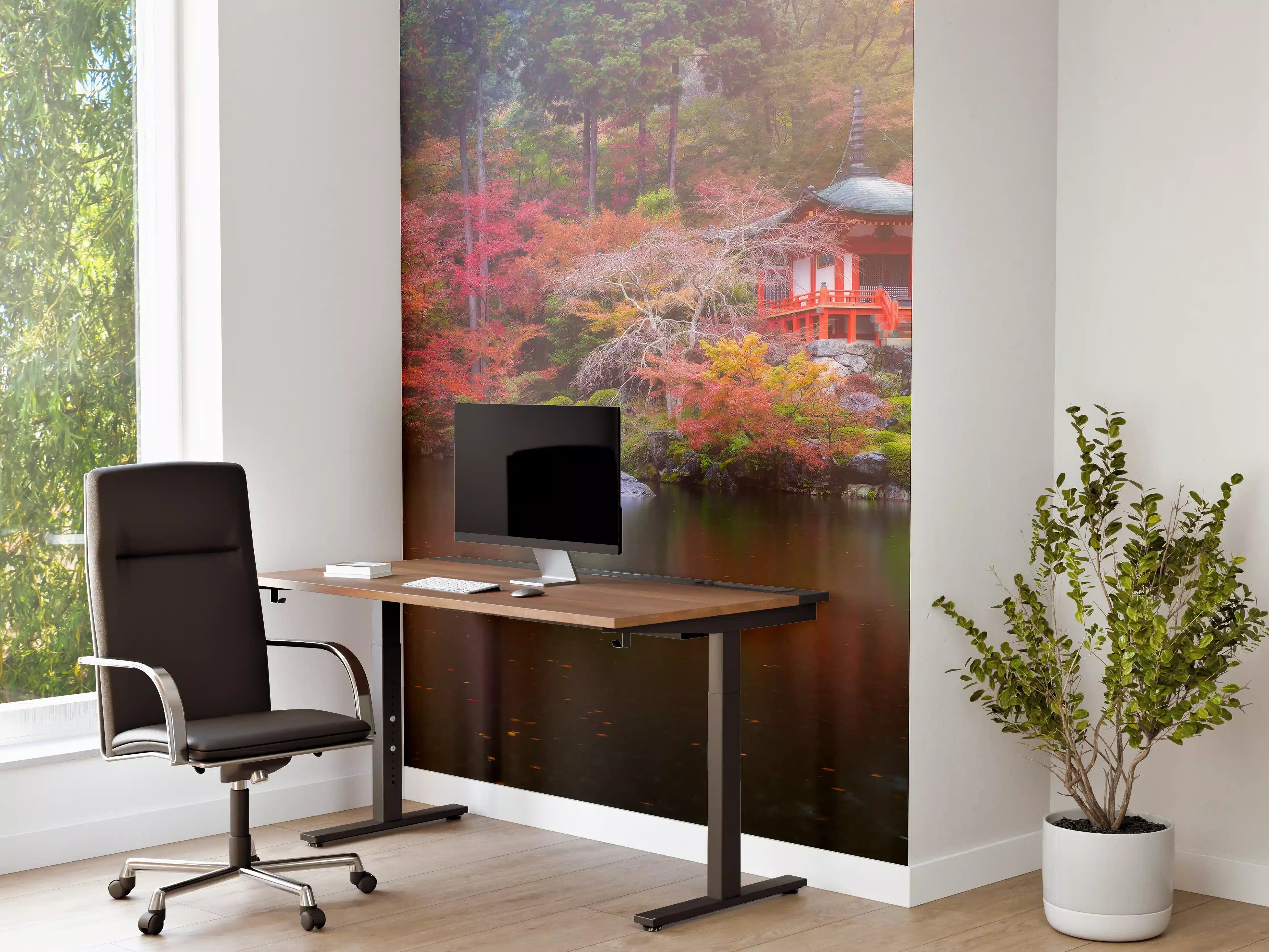 Büro Wandgestaltung - Daigo-ji-Tempel im Herbst
