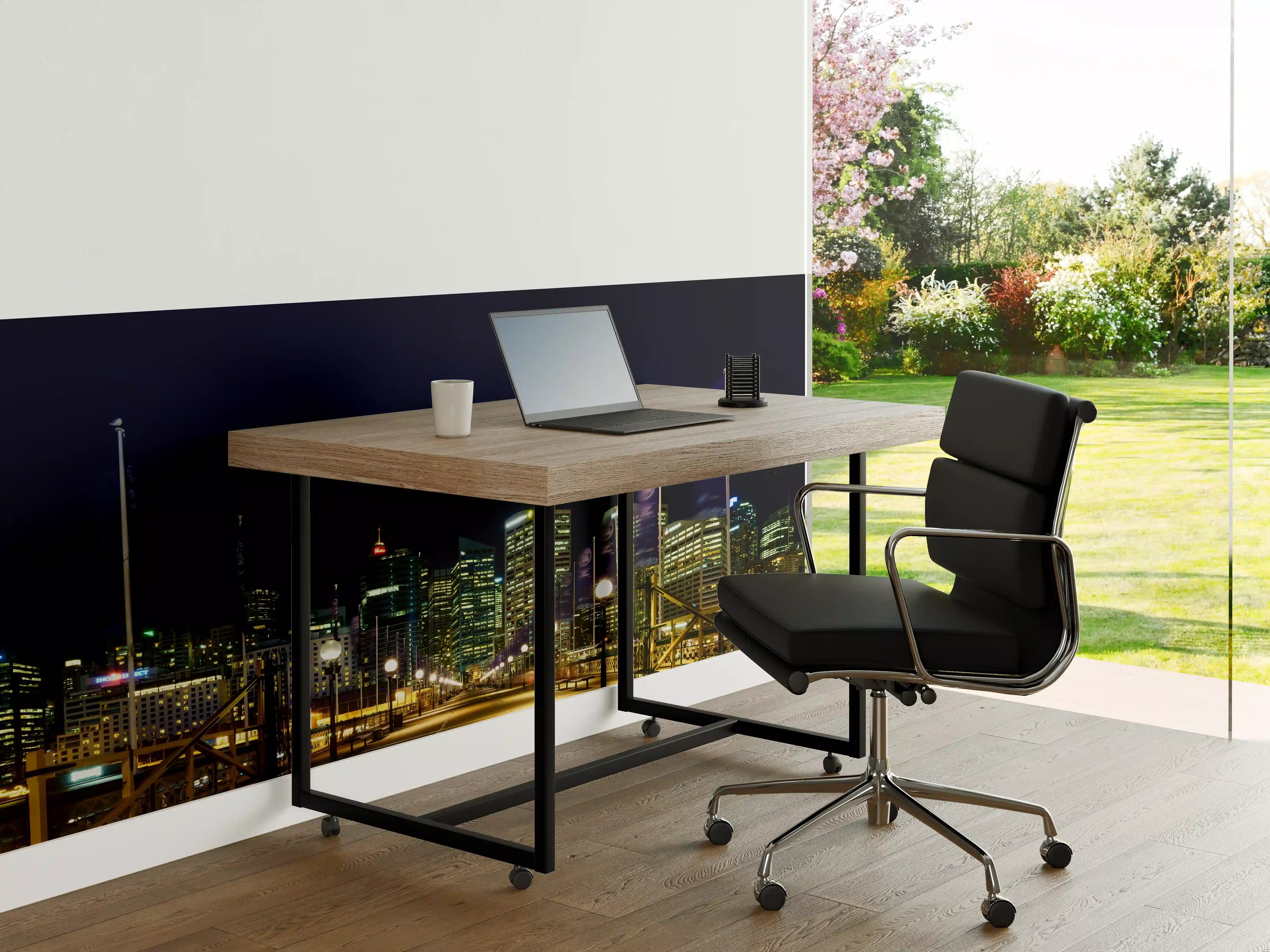 Büro Wandgestaltung - Darling Harbour bei Nacht