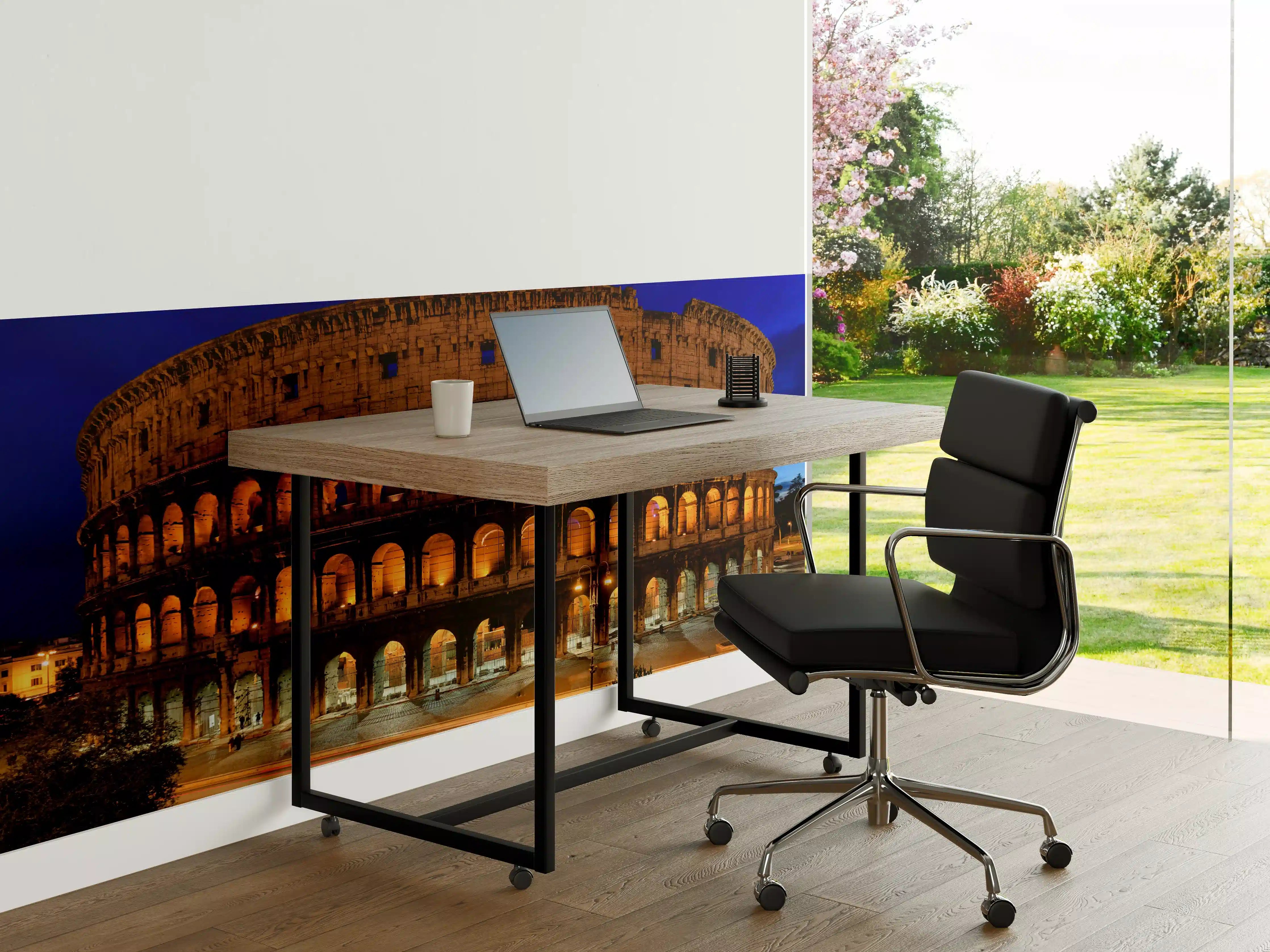 Büro Wandgestaltung - Das Kolosseum bei Nacht in Rom