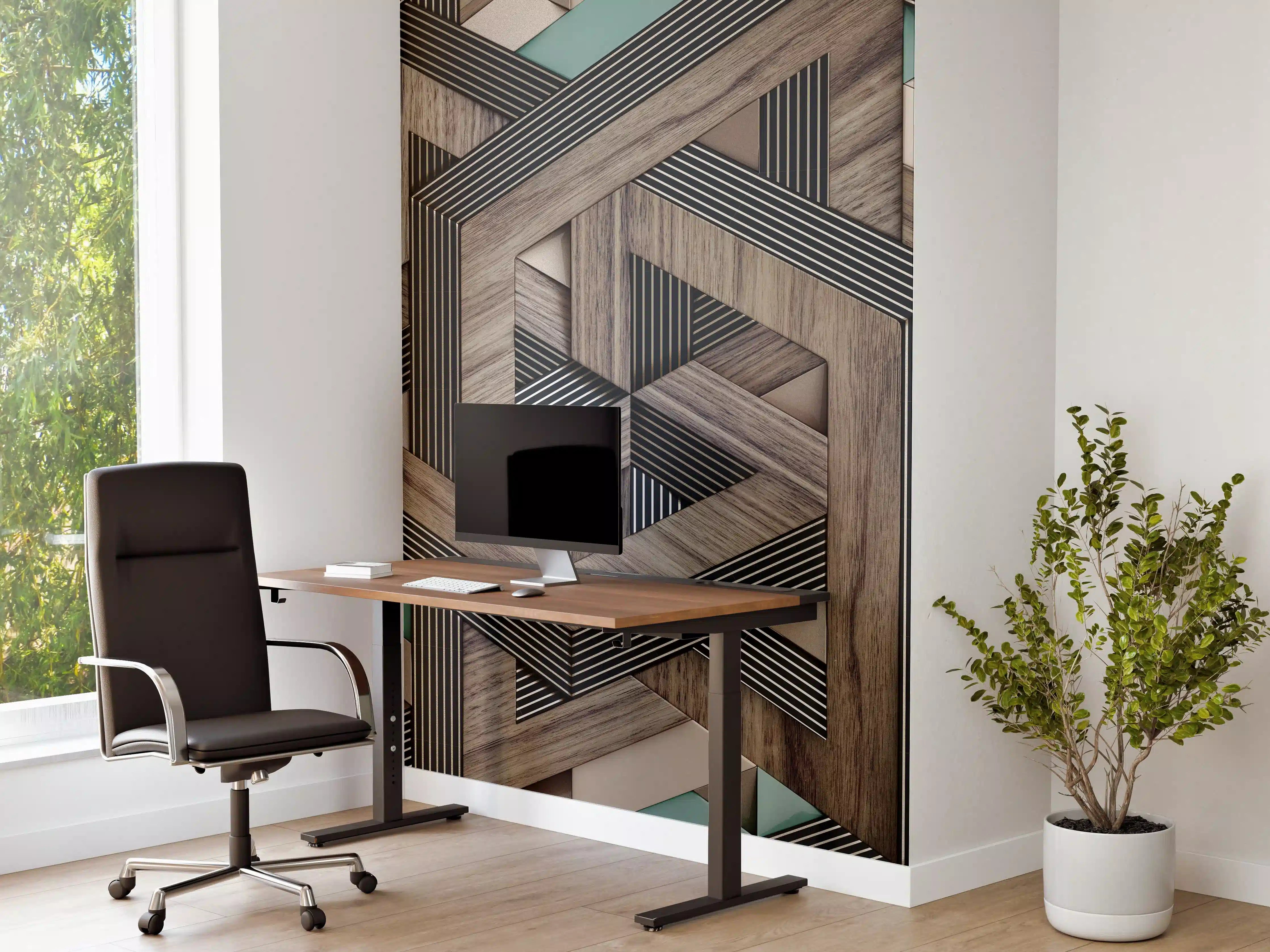 Büro Wandgestaltung - Dekorative Illustration - 3D Kunst