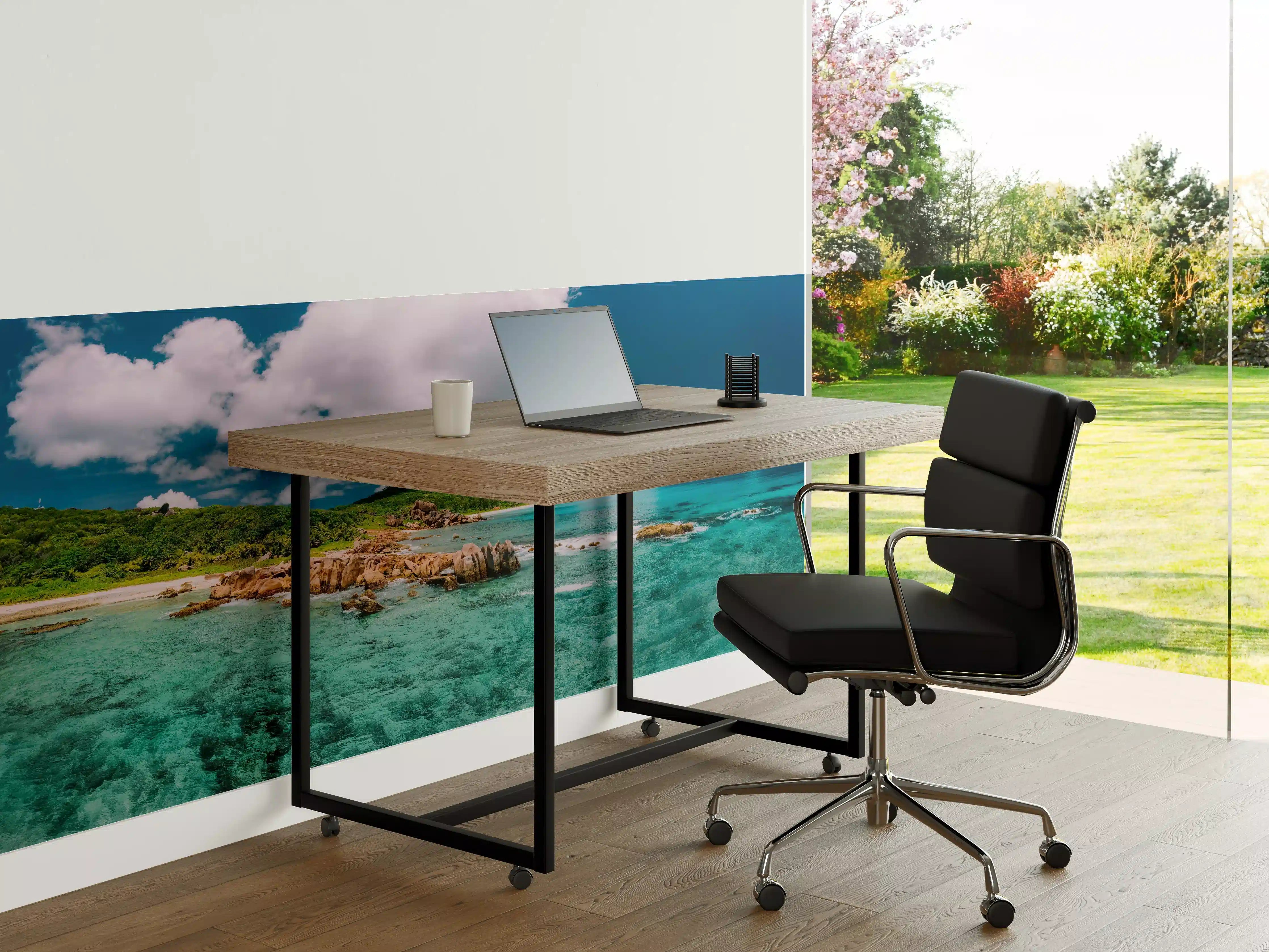 Büro Wandgestaltung - Der Strand Grand Anse - La Digue