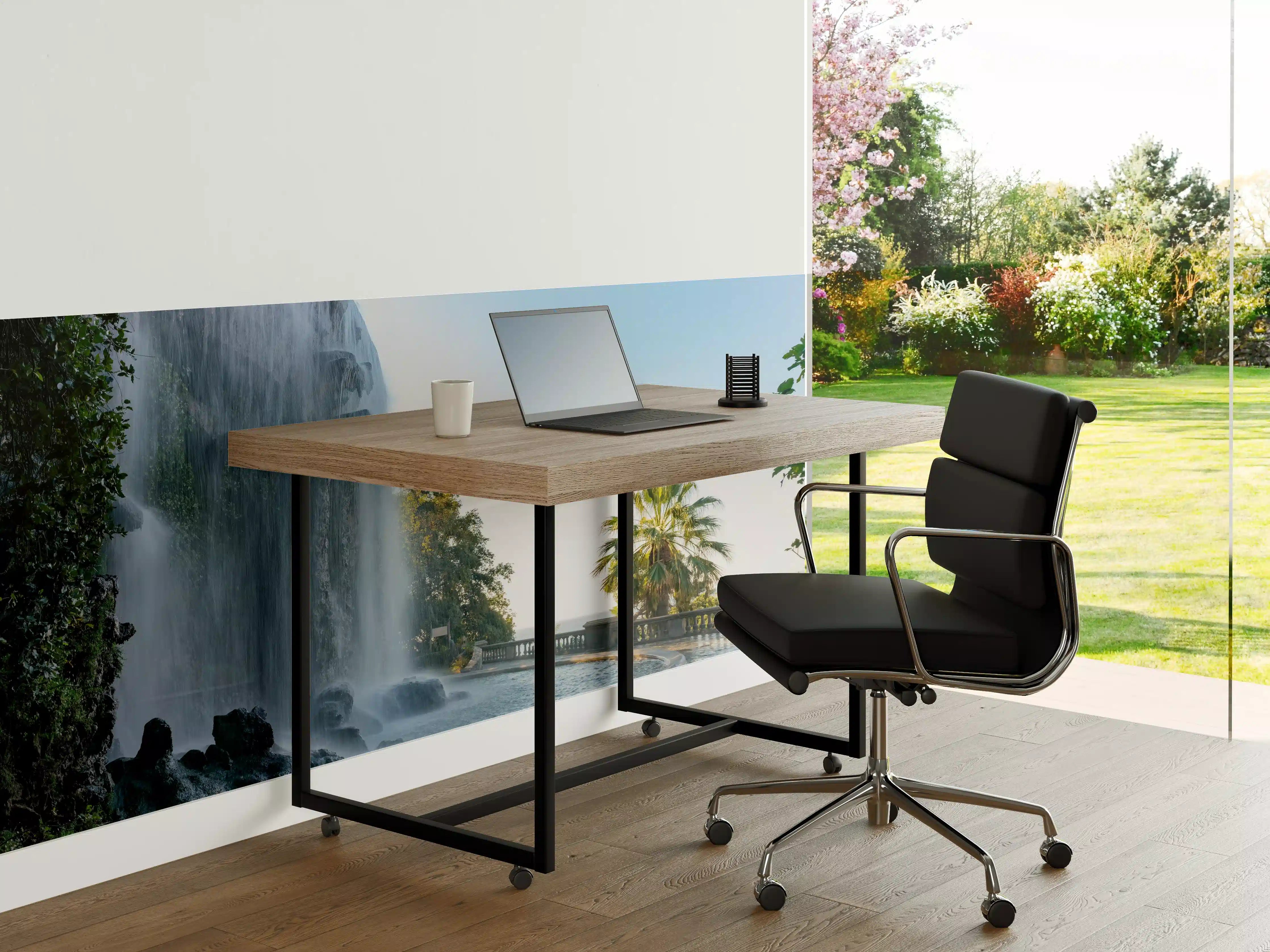 Büro Wandgestaltung - Der Wasserfall Cascade Du Casteu in Castel Hill