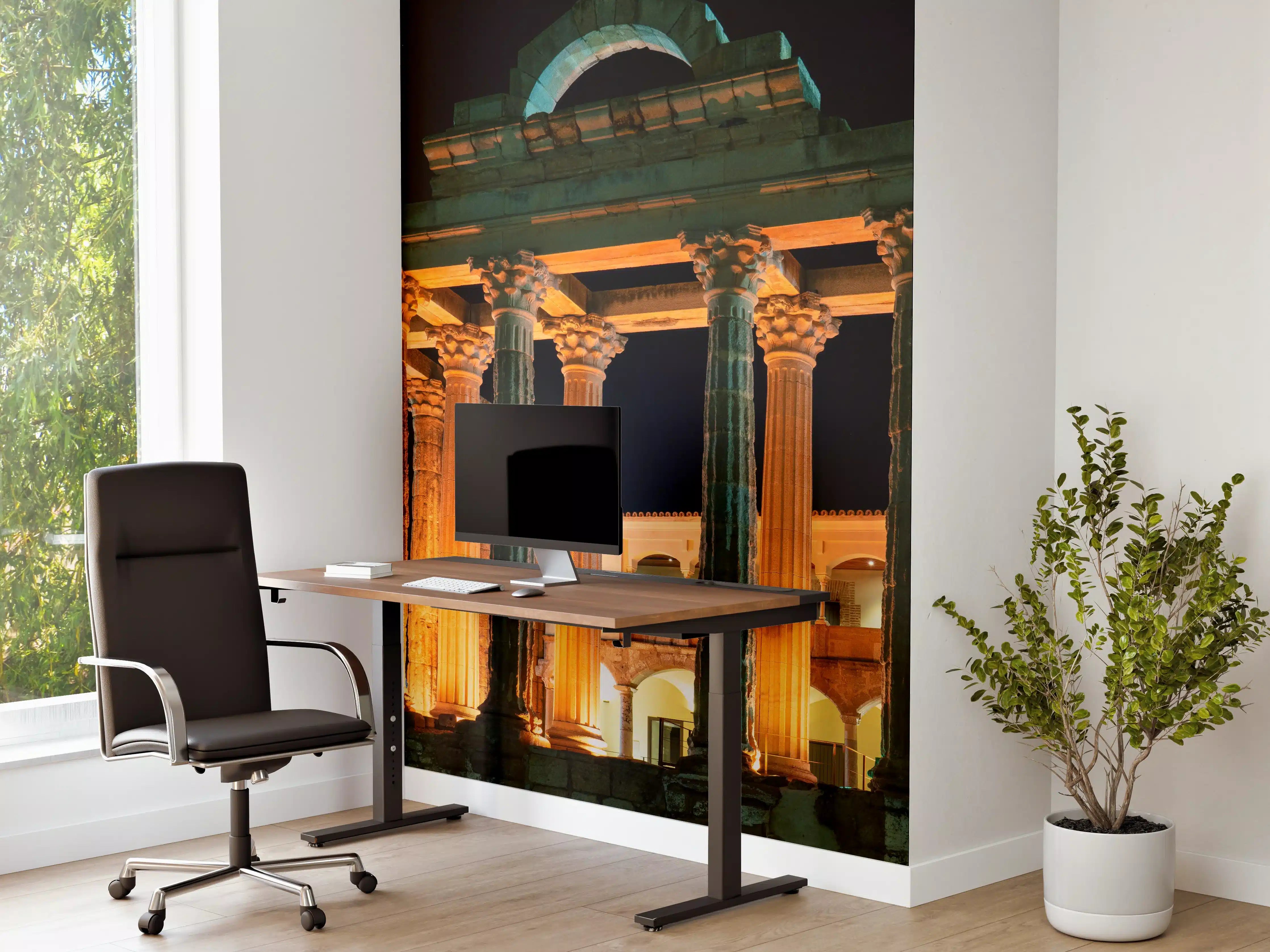 Büro Wandgestaltung - Der römische Tempel der Diana in Merida