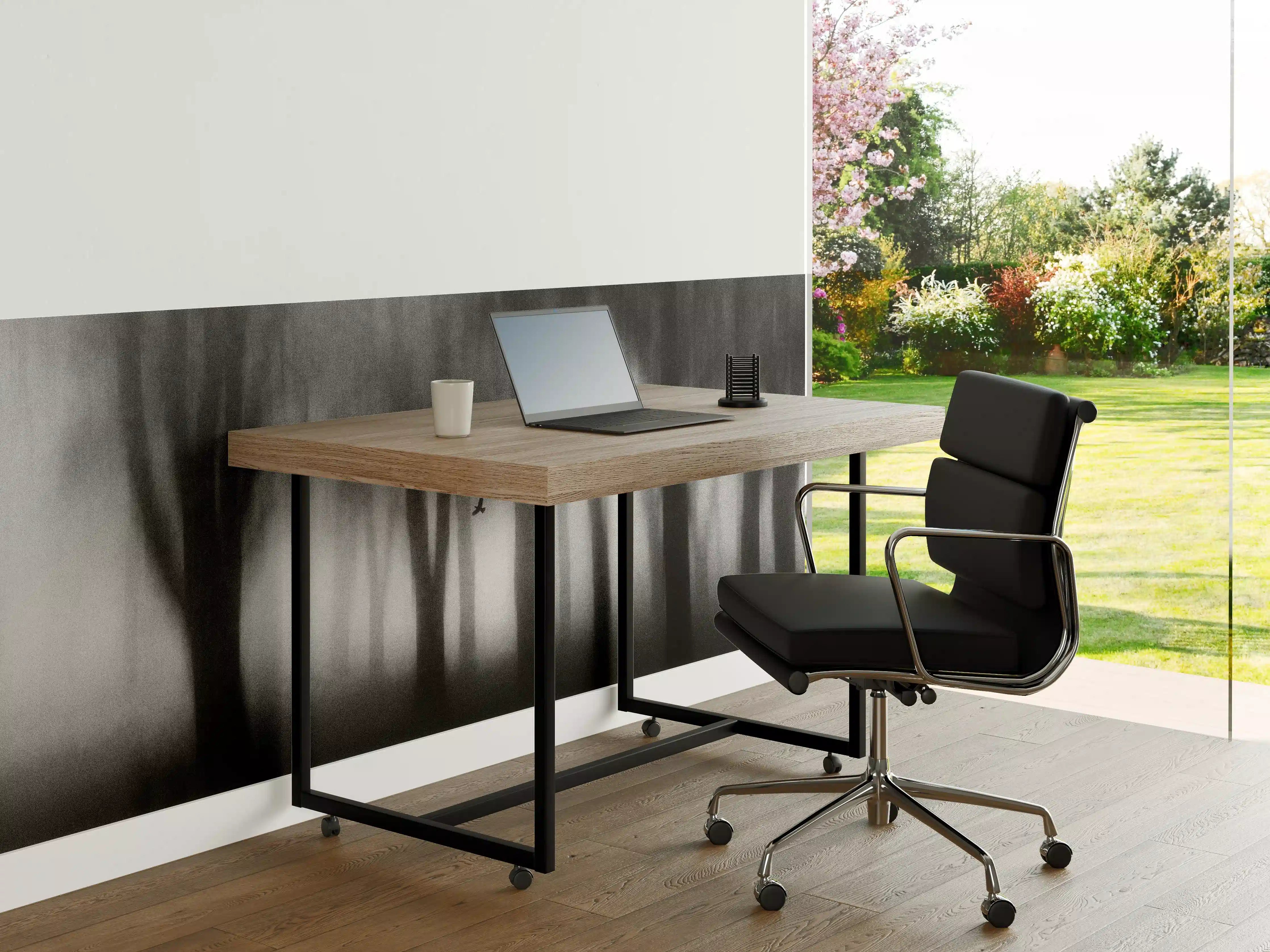 Büro Wandgestaltung - Dichter Nebel