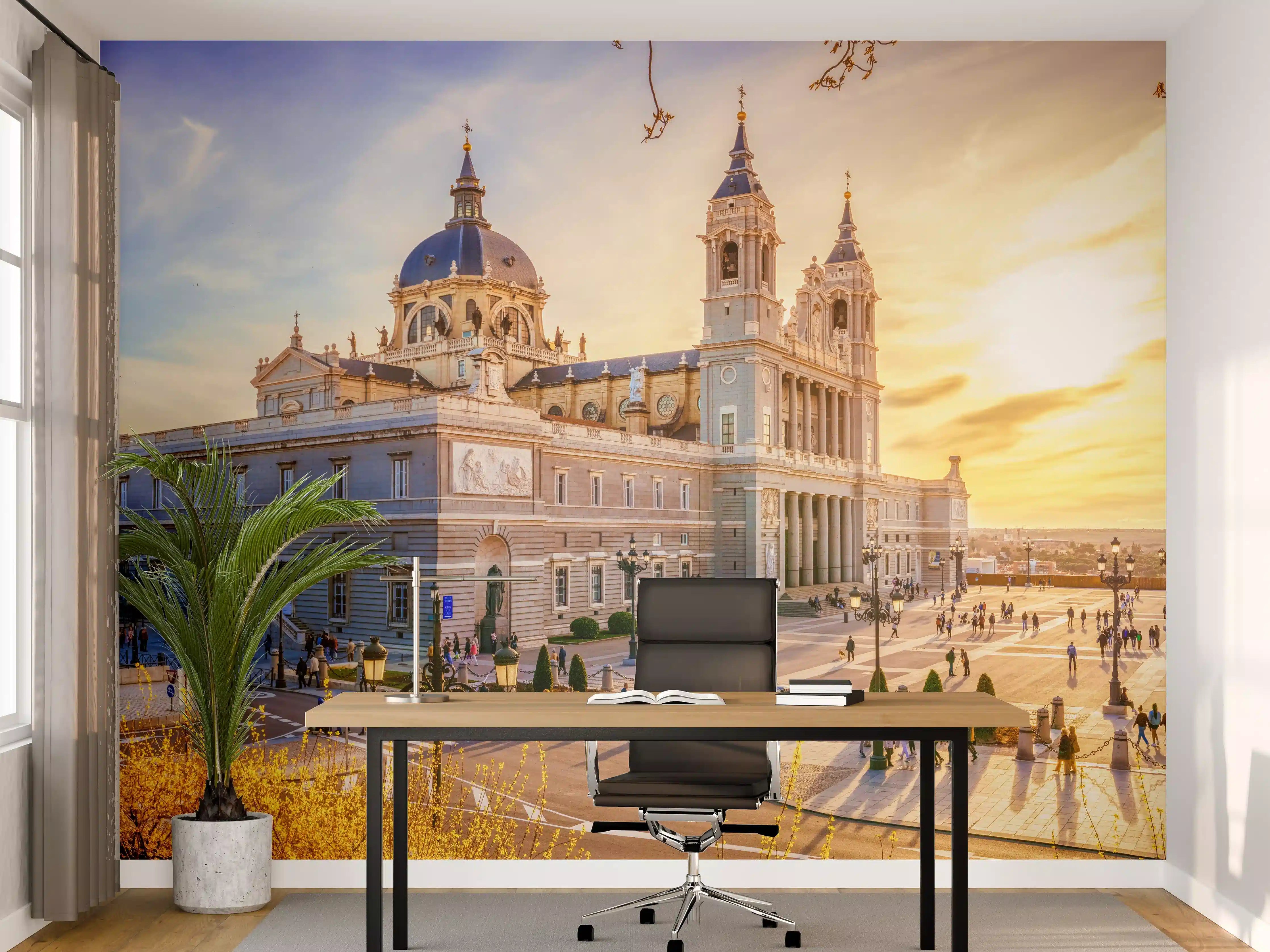 Büro Wandgestaltung - Die Kathedrale von Madrid