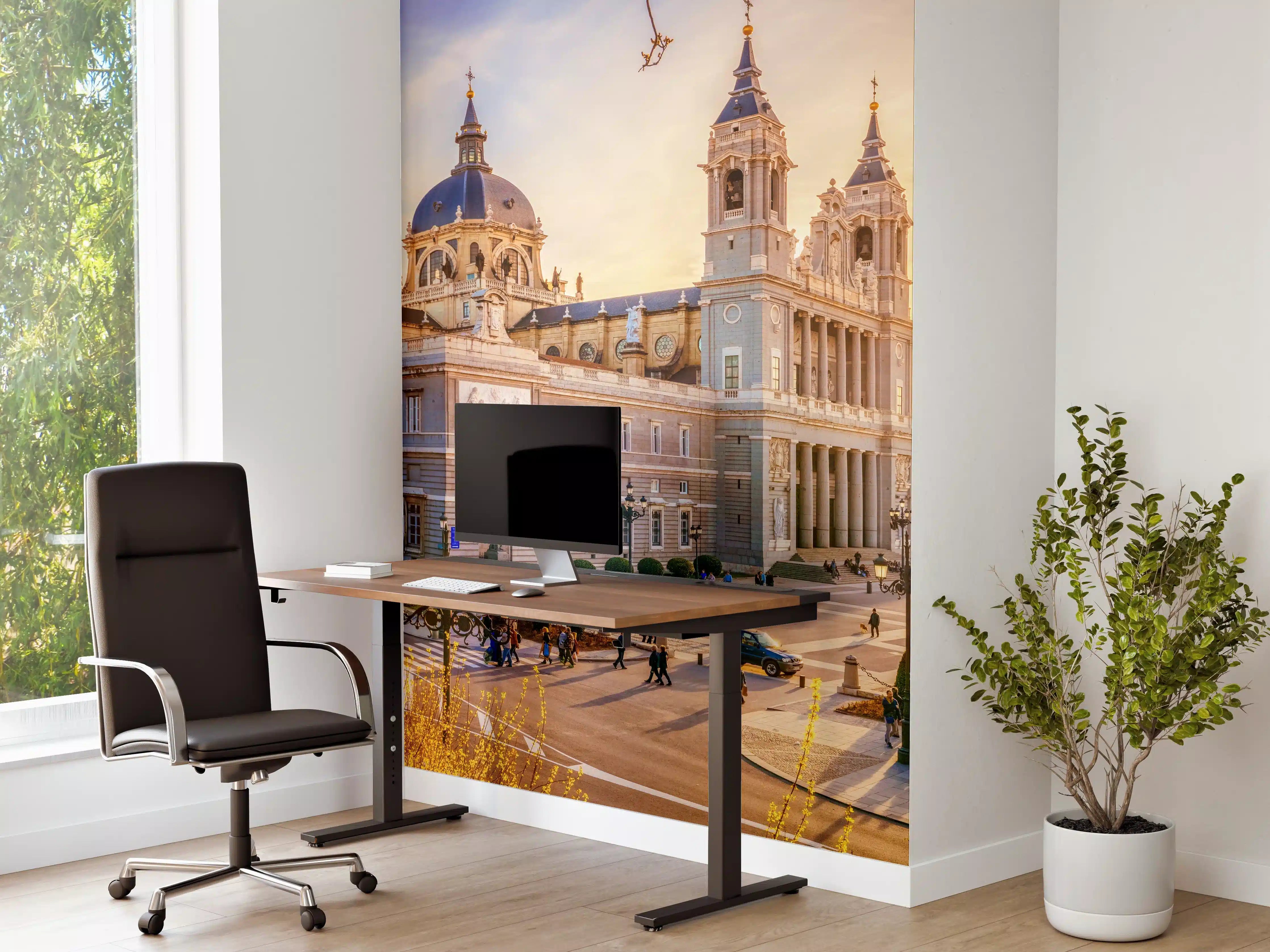 Büro Wandgestaltung - Die Kathedrale von Madrid