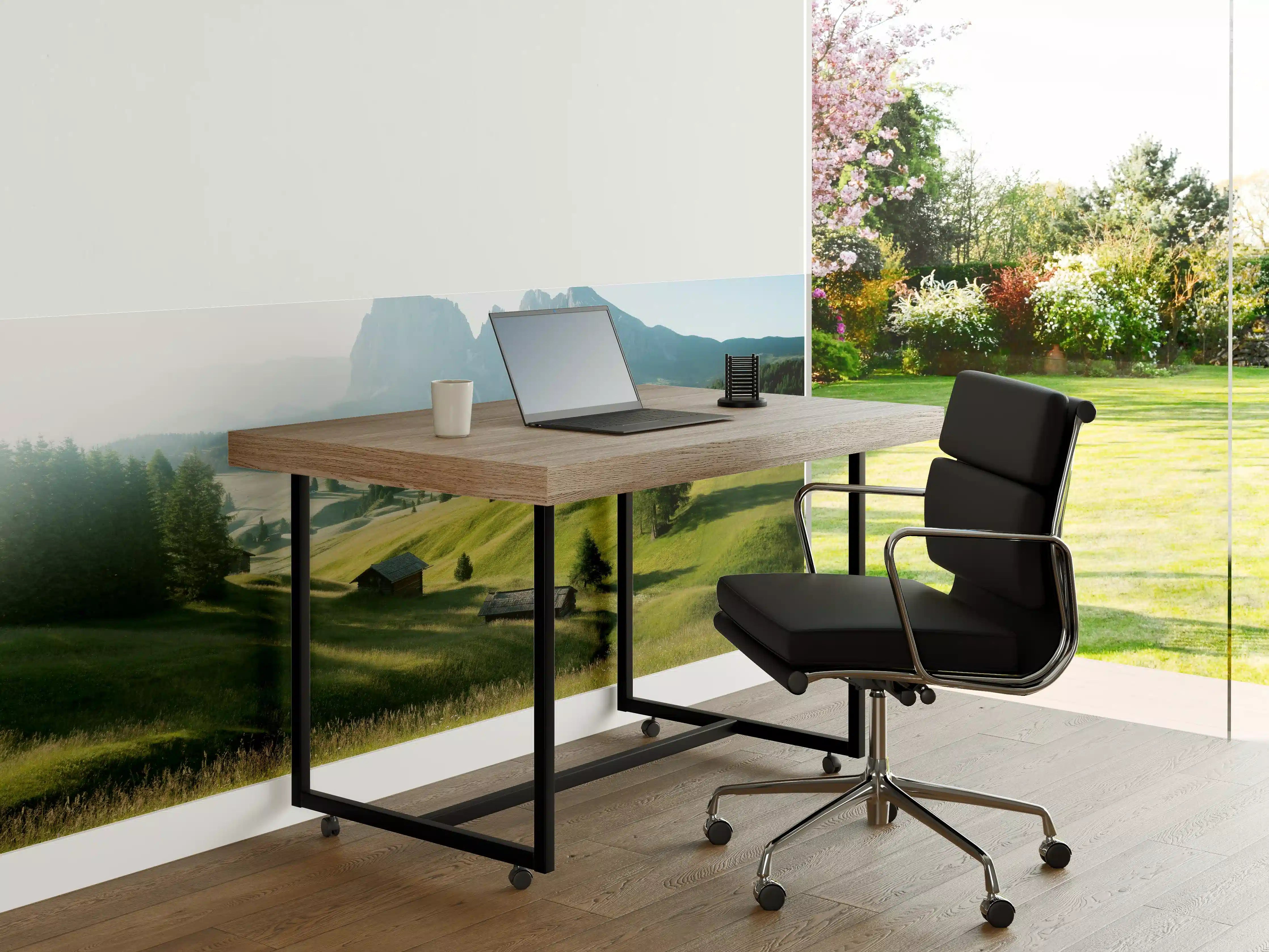 Büro Wandgestaltung - Dolomiten Berglandschaft auf der Seiser Alm