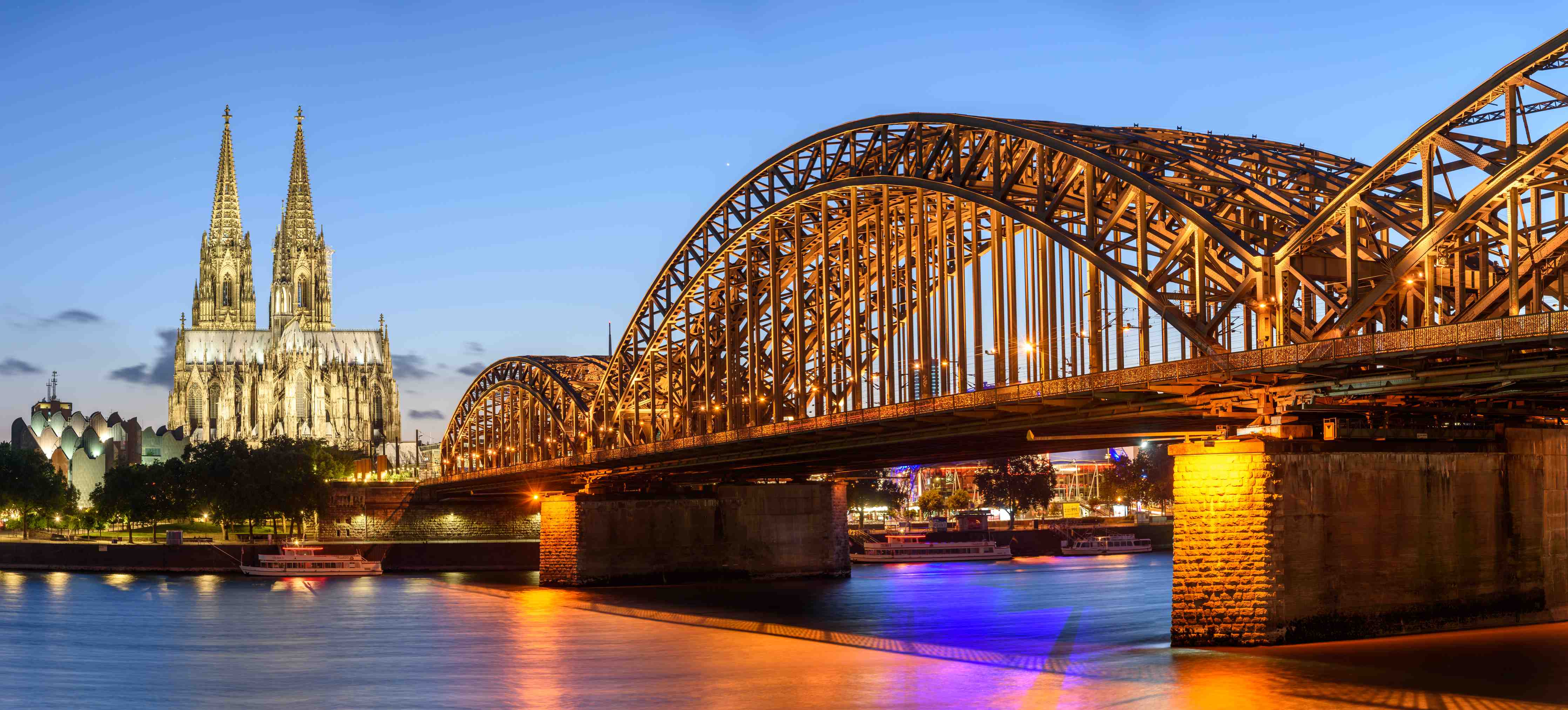 Büro Wandgestaltung-Dombrücke in Köln - Deutschland