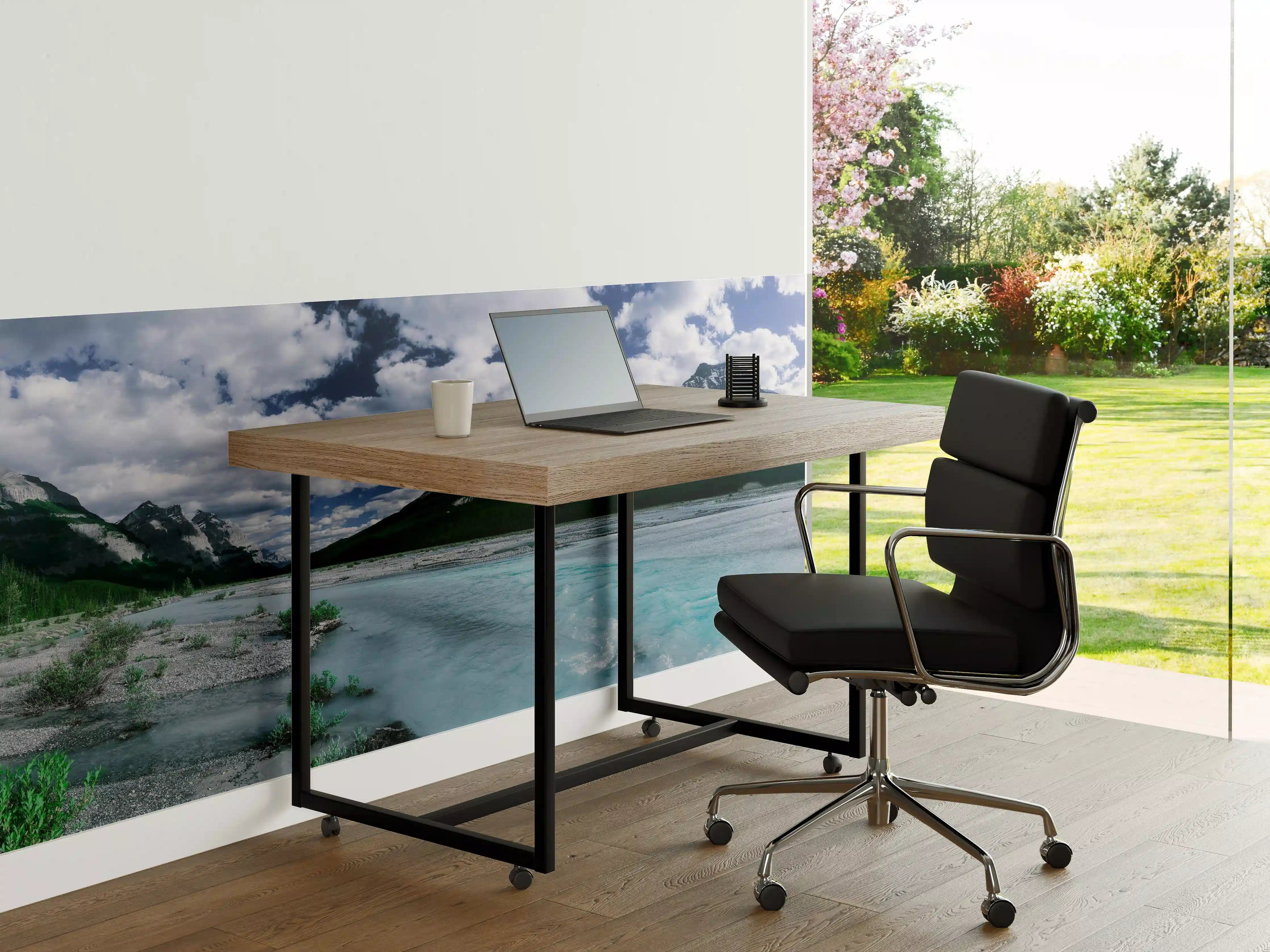 Büro Wandgestaltung - Dramatische Landschaft entlang des Icefields Parkway