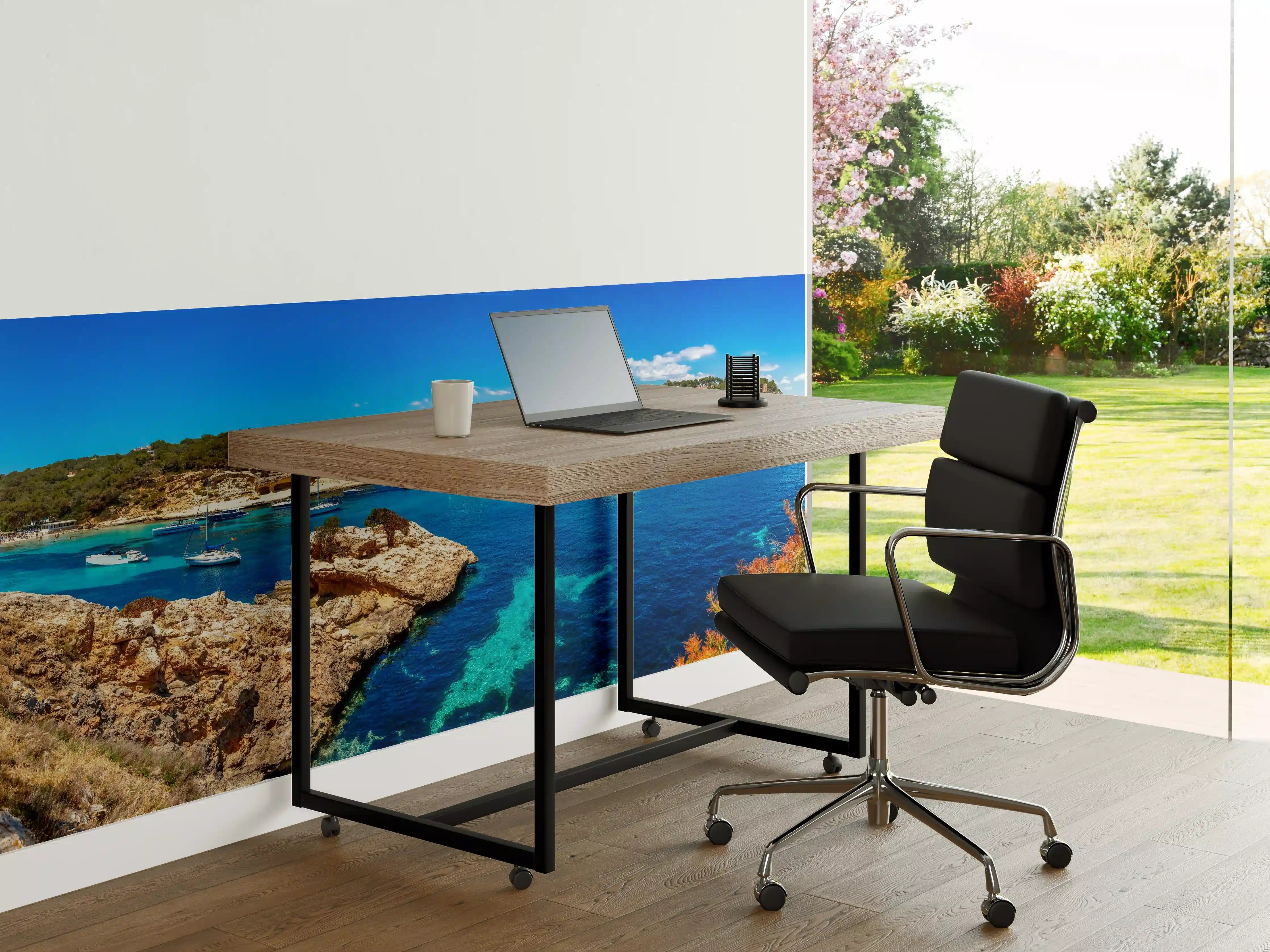 Büro Wandgestaltung - Drei Finger Bucht (Mallorca)