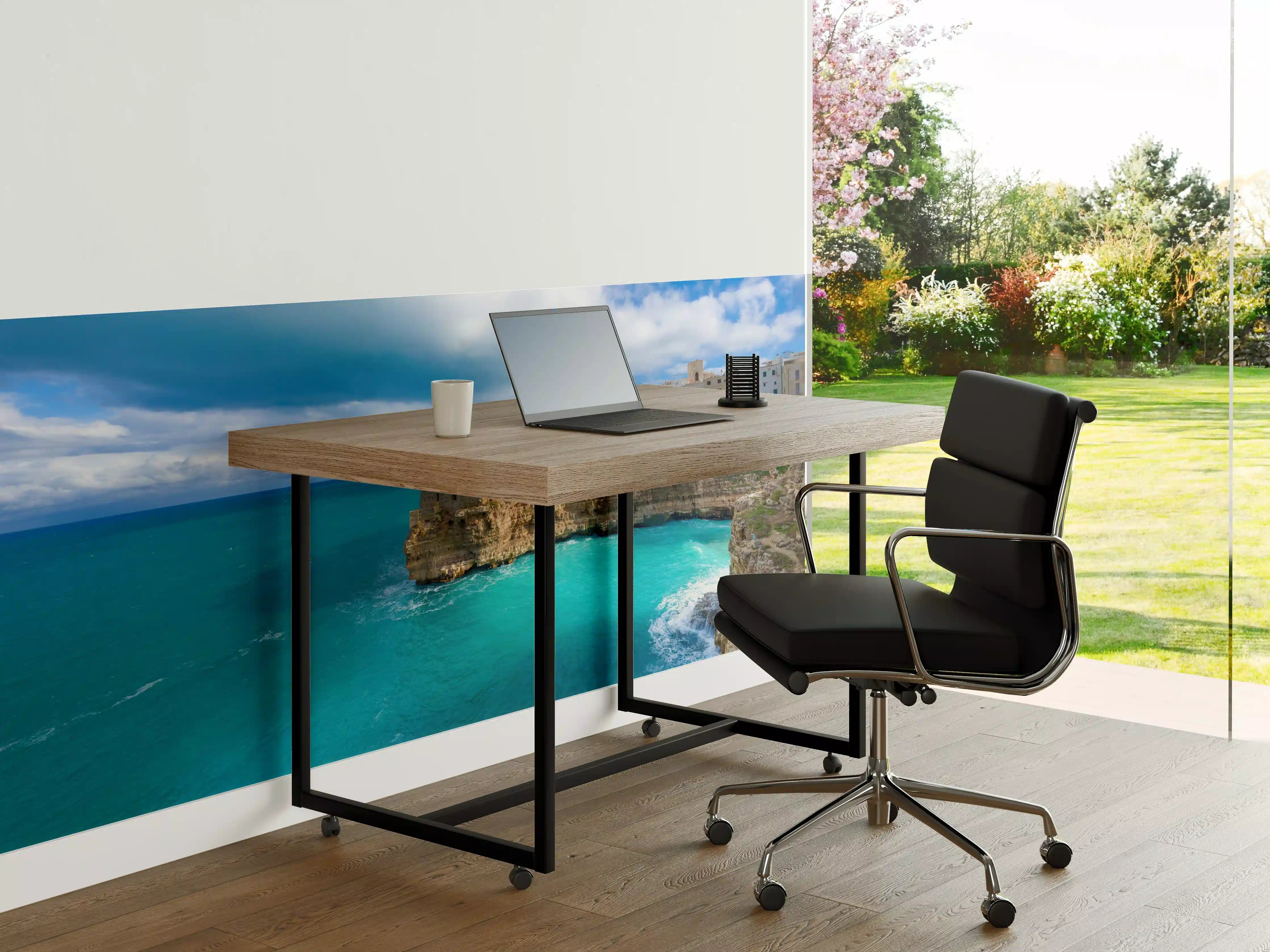 Büro Wandgestaltung - Drohnensicht - Polignano