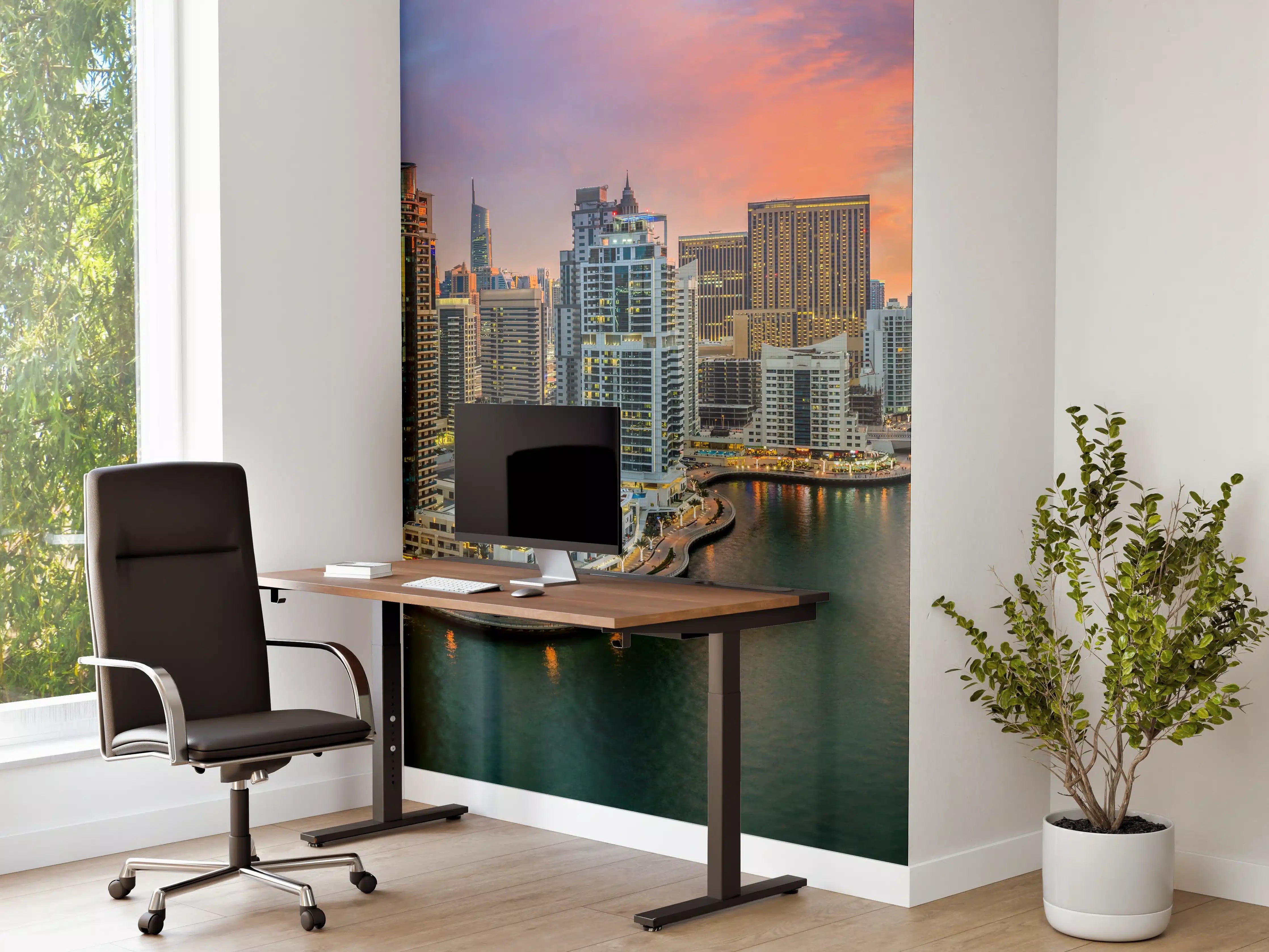 Büro Wandgestaltung - Dubai Yachthafen