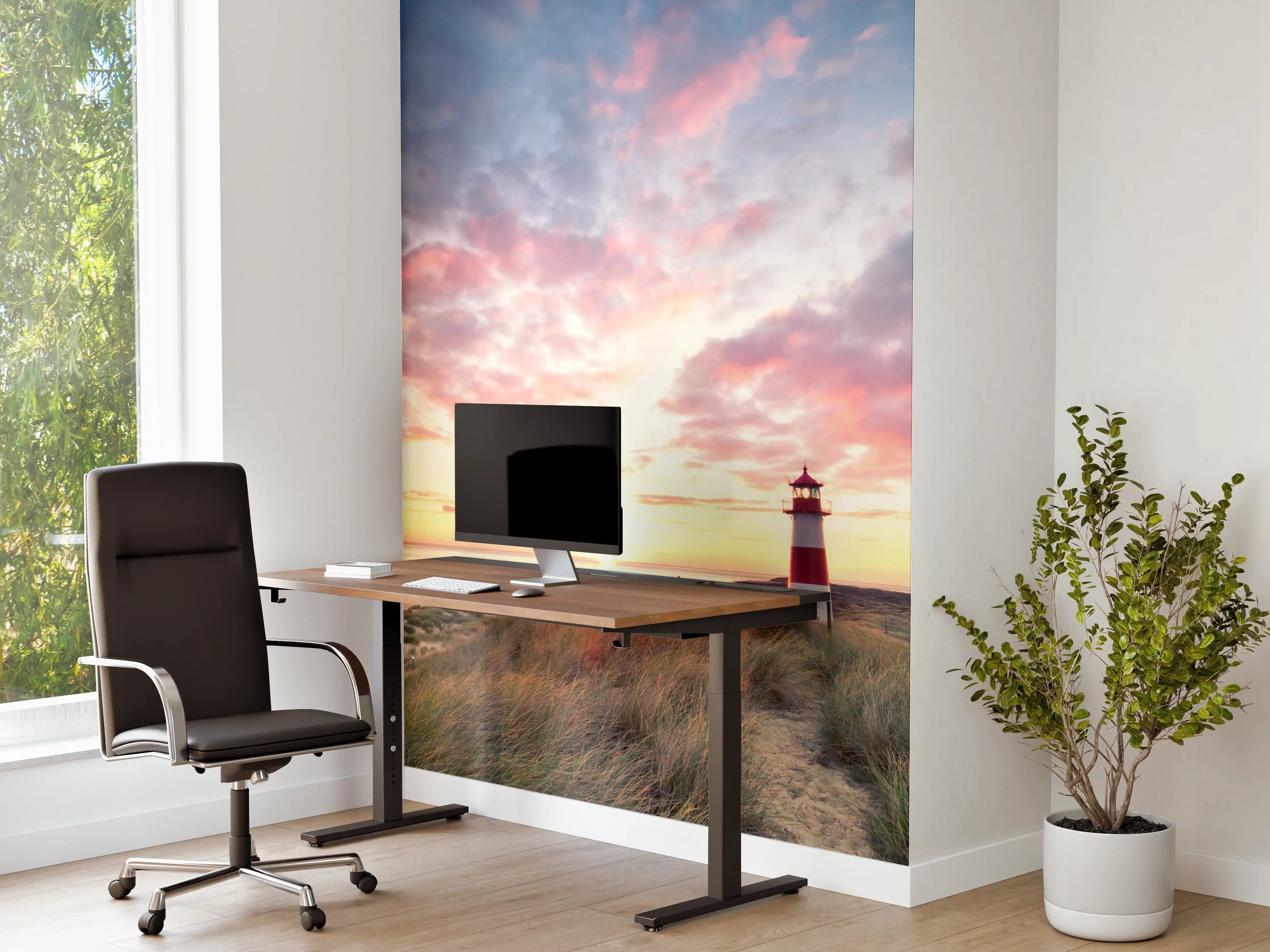 Büro Wandgestaltung - Dünen am Leuchtturm - Sylt