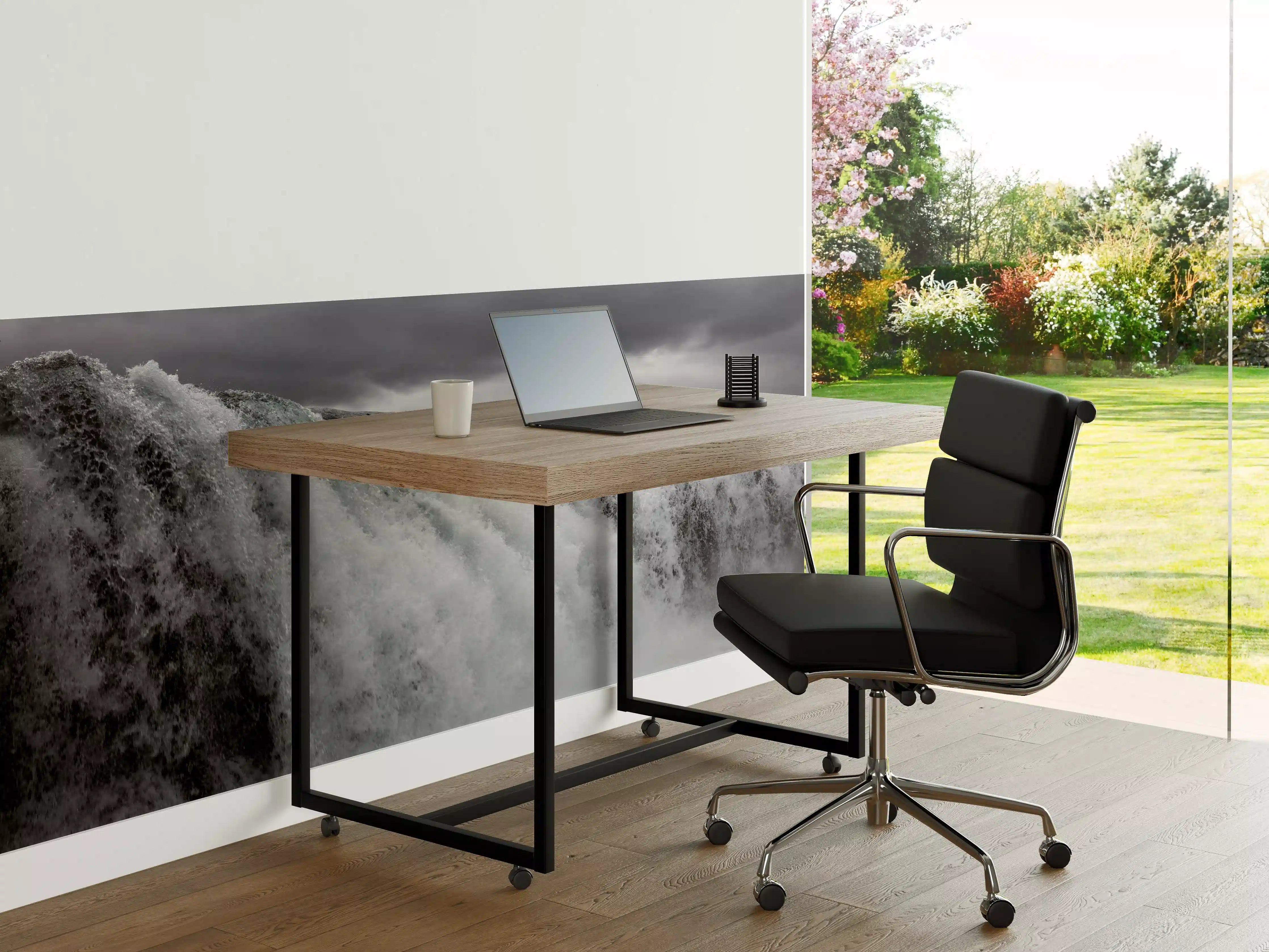 Büro Wandgestaltung - Dunkler Wasserfall
